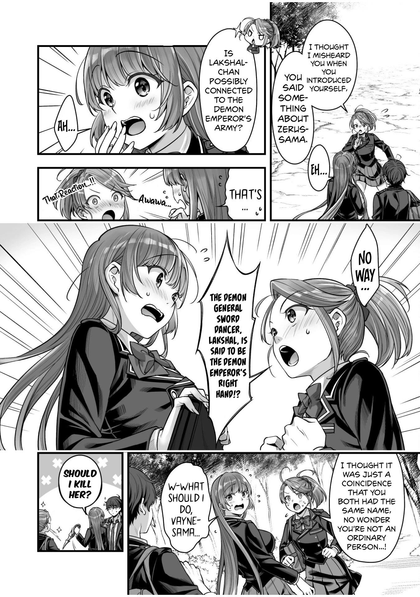 Vr Eroge Yattetara Isekai Ni Tensei Shita No De, Bishoujo Maou Wo Doreika Suru: Cross Out Saber Chapter 16 #11