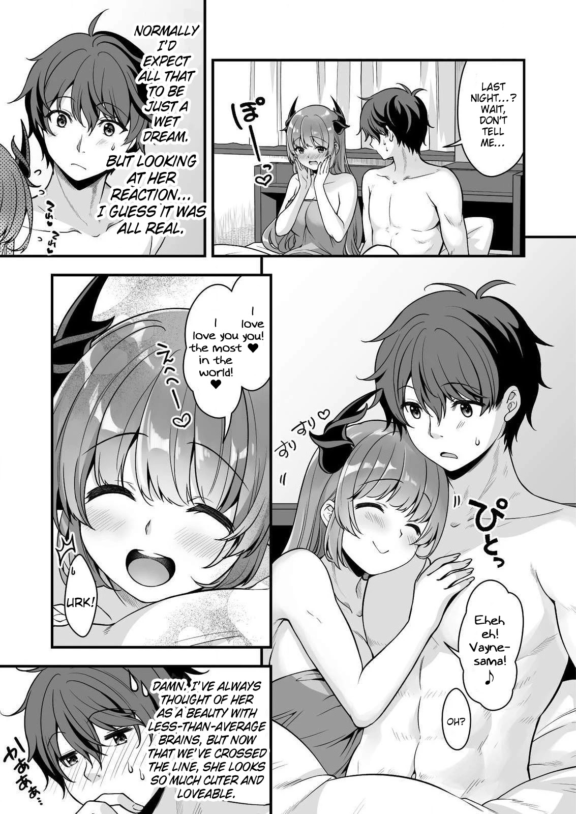 Vr Eroge Yattetara Isekai Ni Tensei Shita No De, Bishoujo Maou Wo Doreika Suru: Cross Out Saber Chapter 8 #20