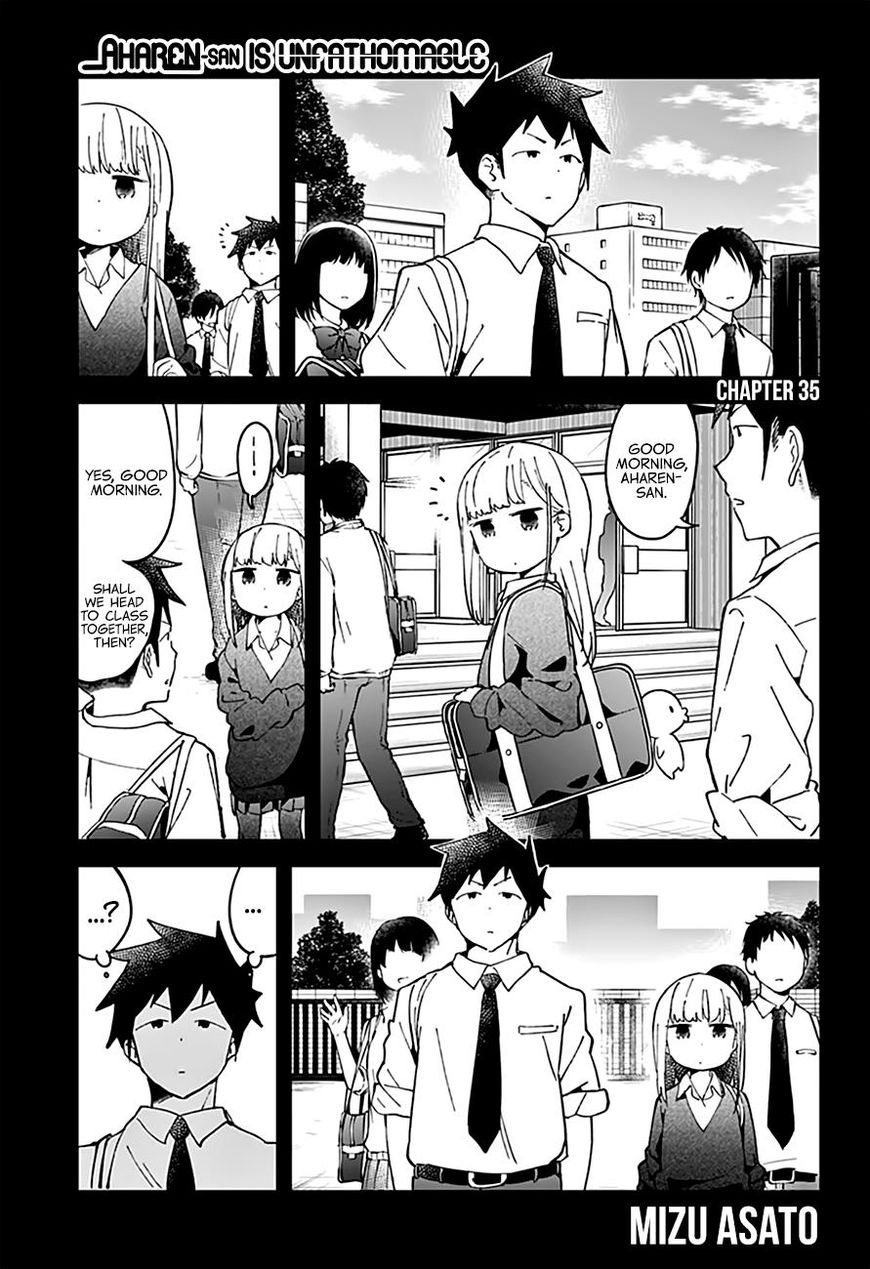 Aharen-San Wa Hakarenai Chapter 35 #3