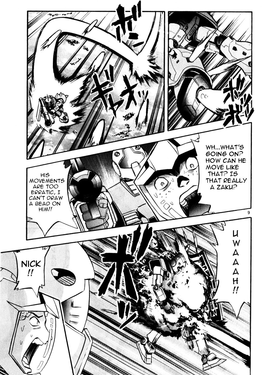 Kidou Sensei Gundam - Kokui No Kariudo Chapter 0 #12