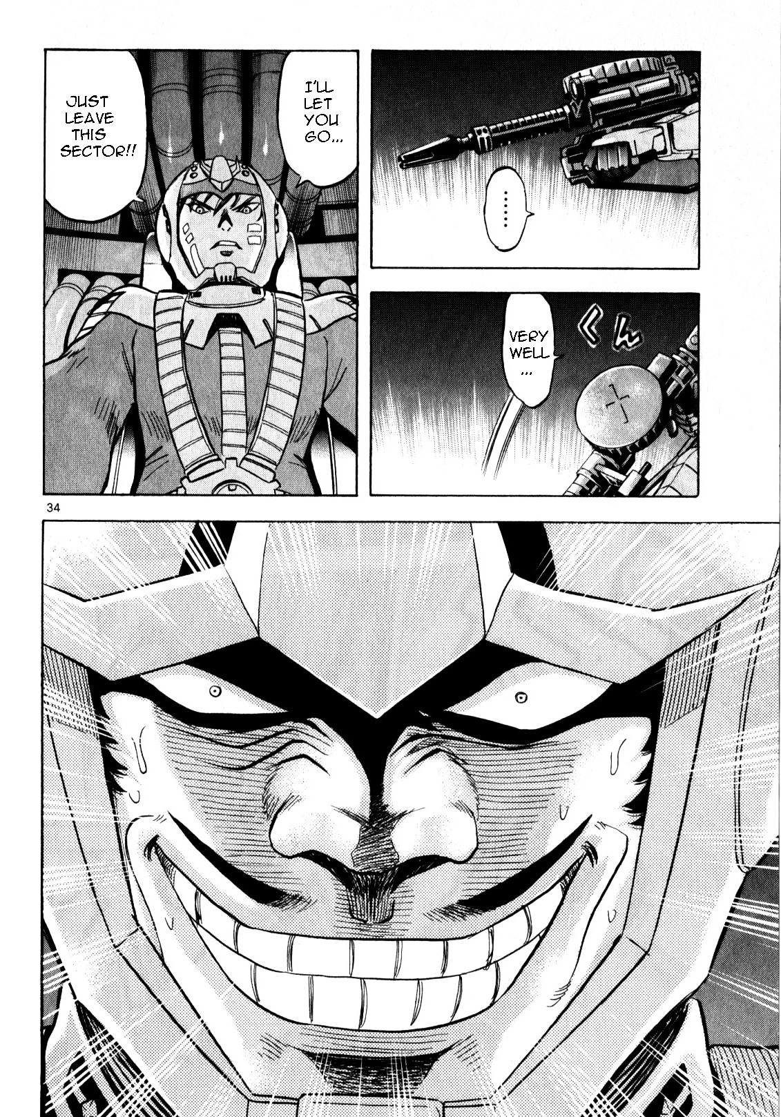 Kidou Sensei Gundam - Kokui No Kariudo Chapter 0 #36