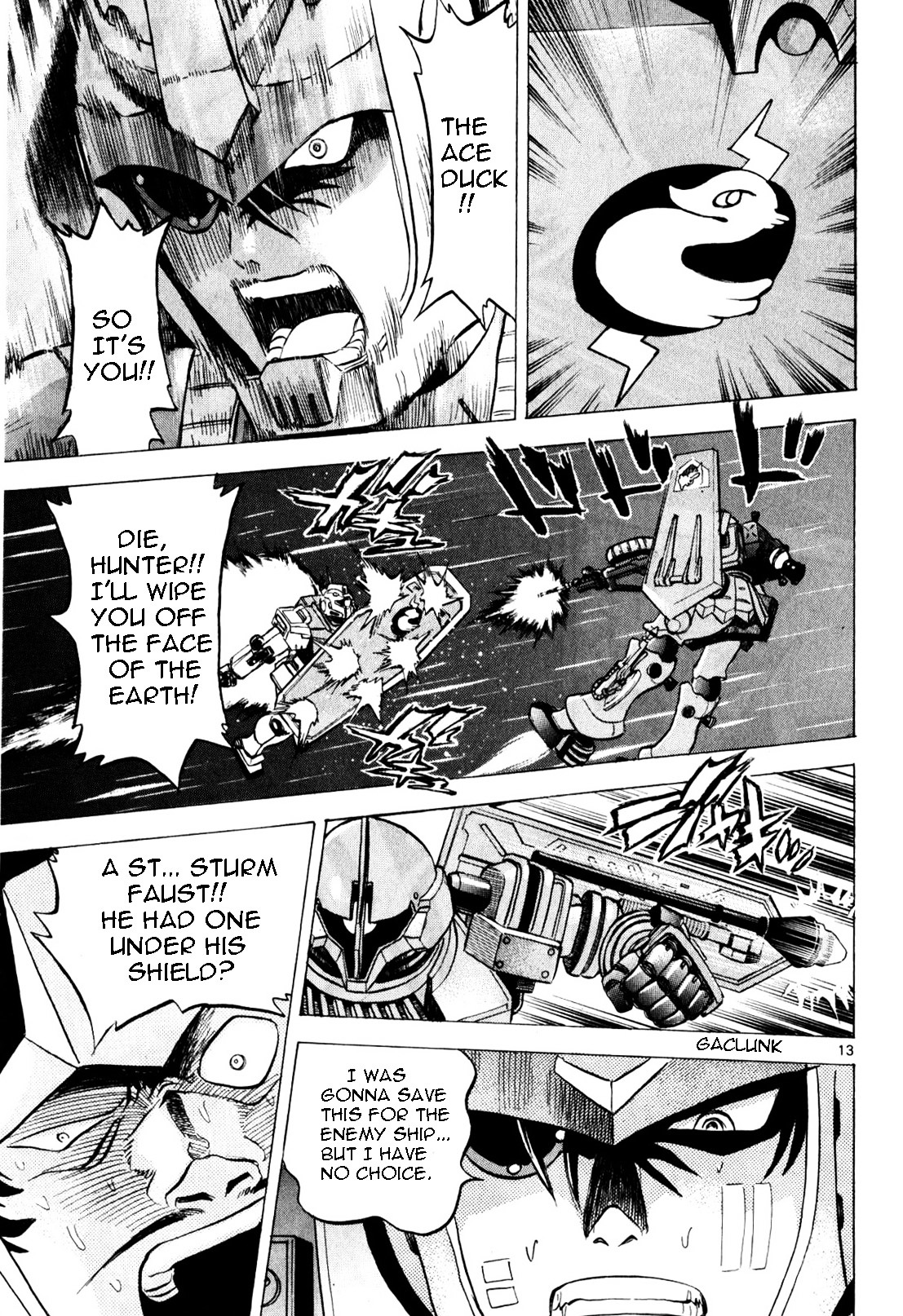 Kidou Sensei Gundam - Kokui No Kariudo Chapter 0 #107