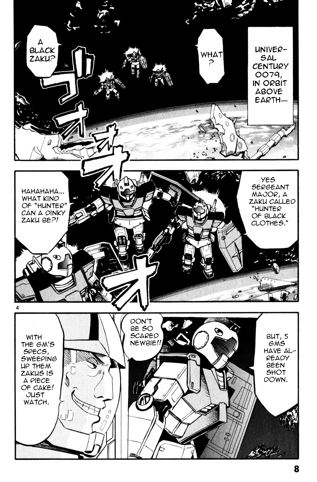 Mobile Suit Gundam: Hunter Of Black Clothes Chapter 0 #7