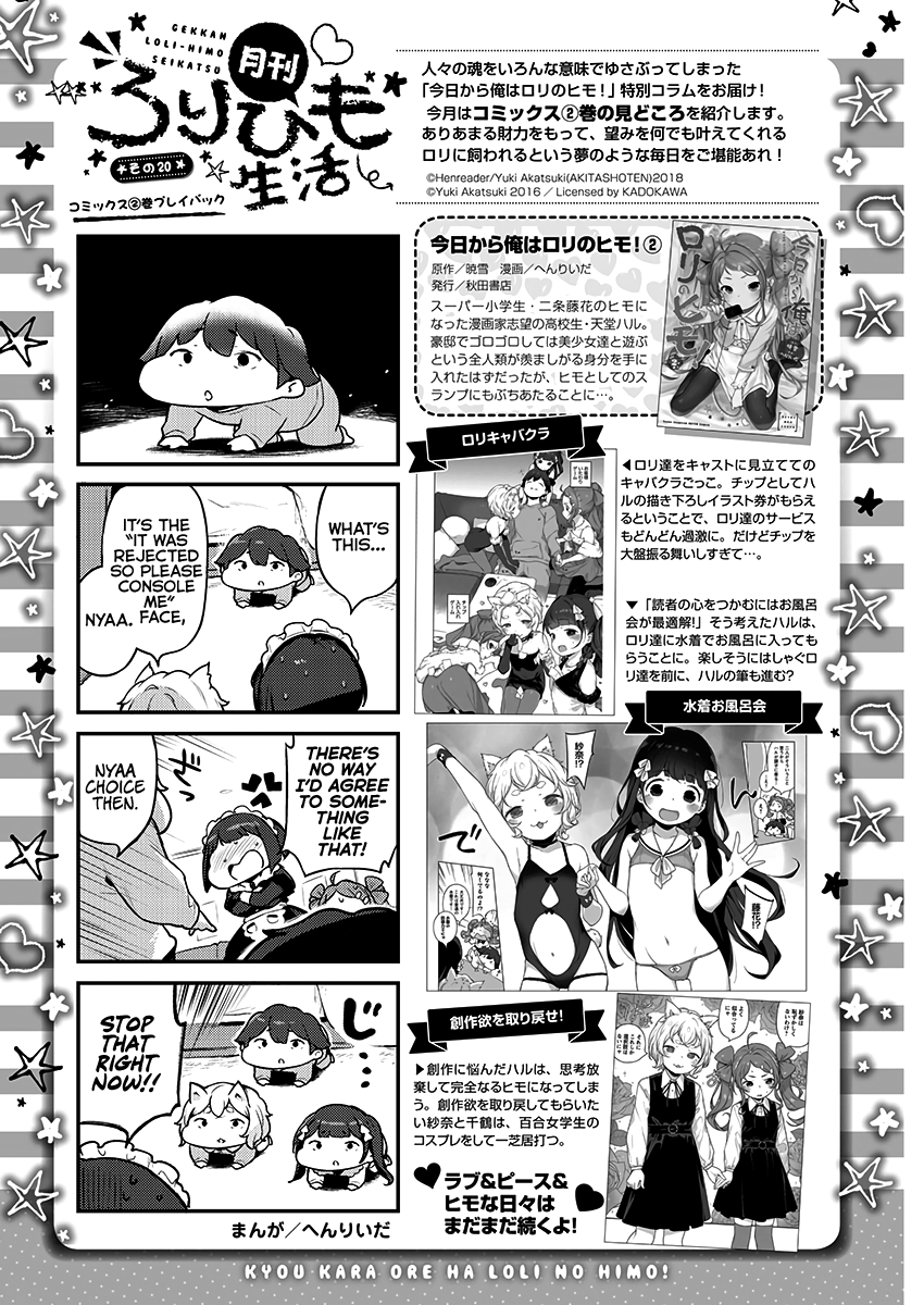 Kyou Kara Ore Wa Loli No Himo! Chapter 20 #25