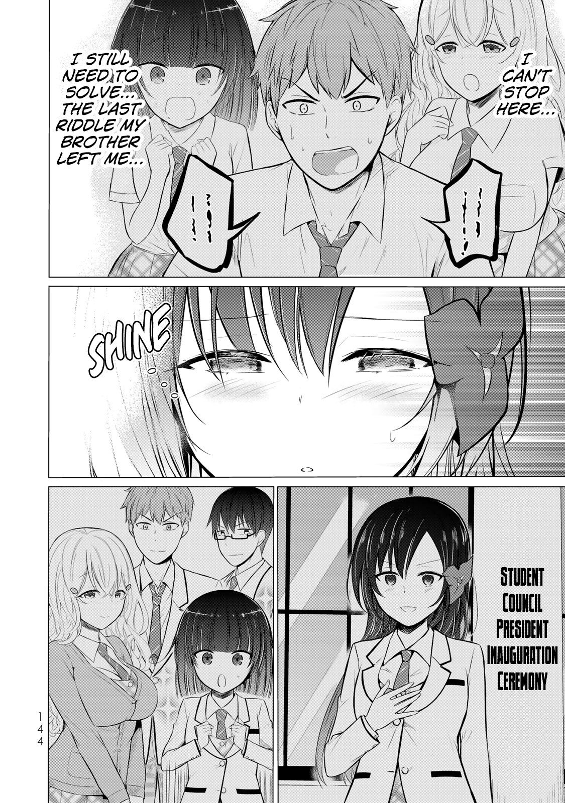 The Student Council President Solves Everything On The Bed Chapter 12 #17