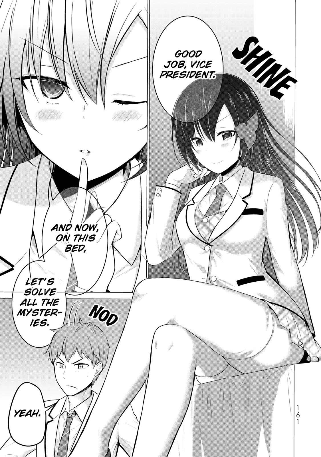 The Student Council President Solves Everything On The Bed Chapter 12 #34