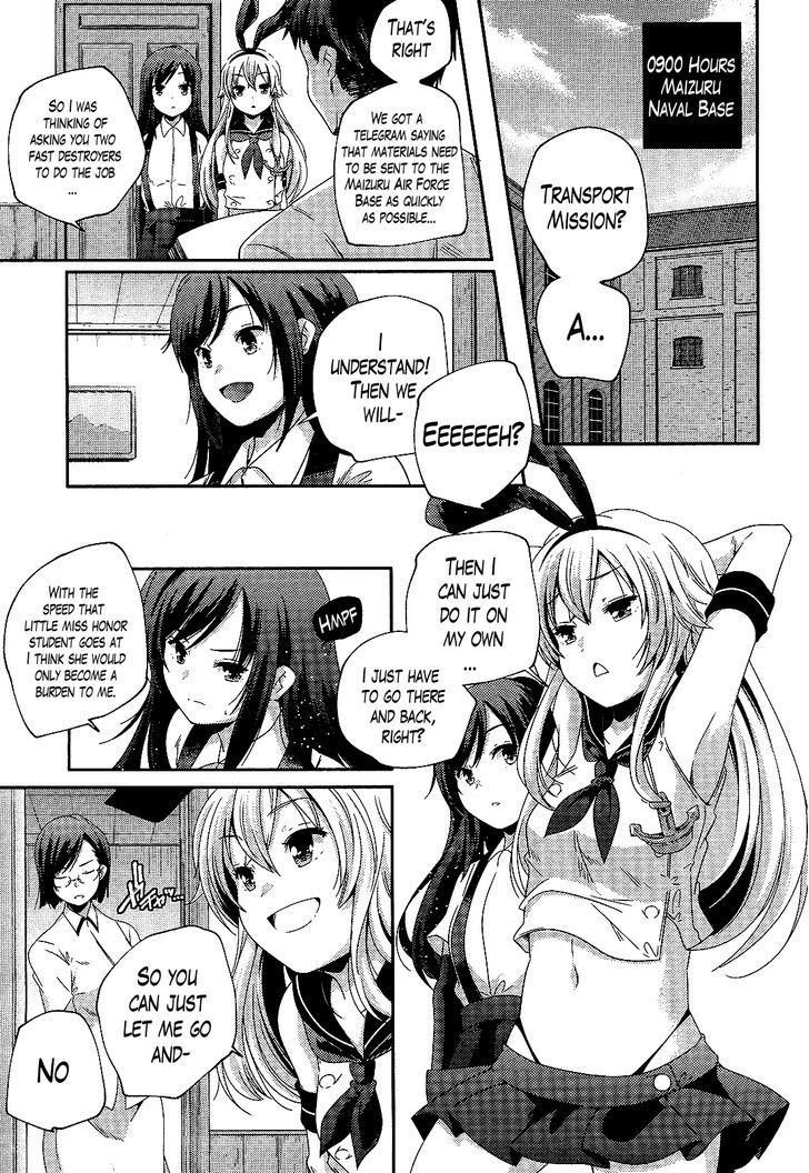 Kantai Collection - Kankore - Shimakaze Tsumujikaze No Shoujo Chapter 2 #3