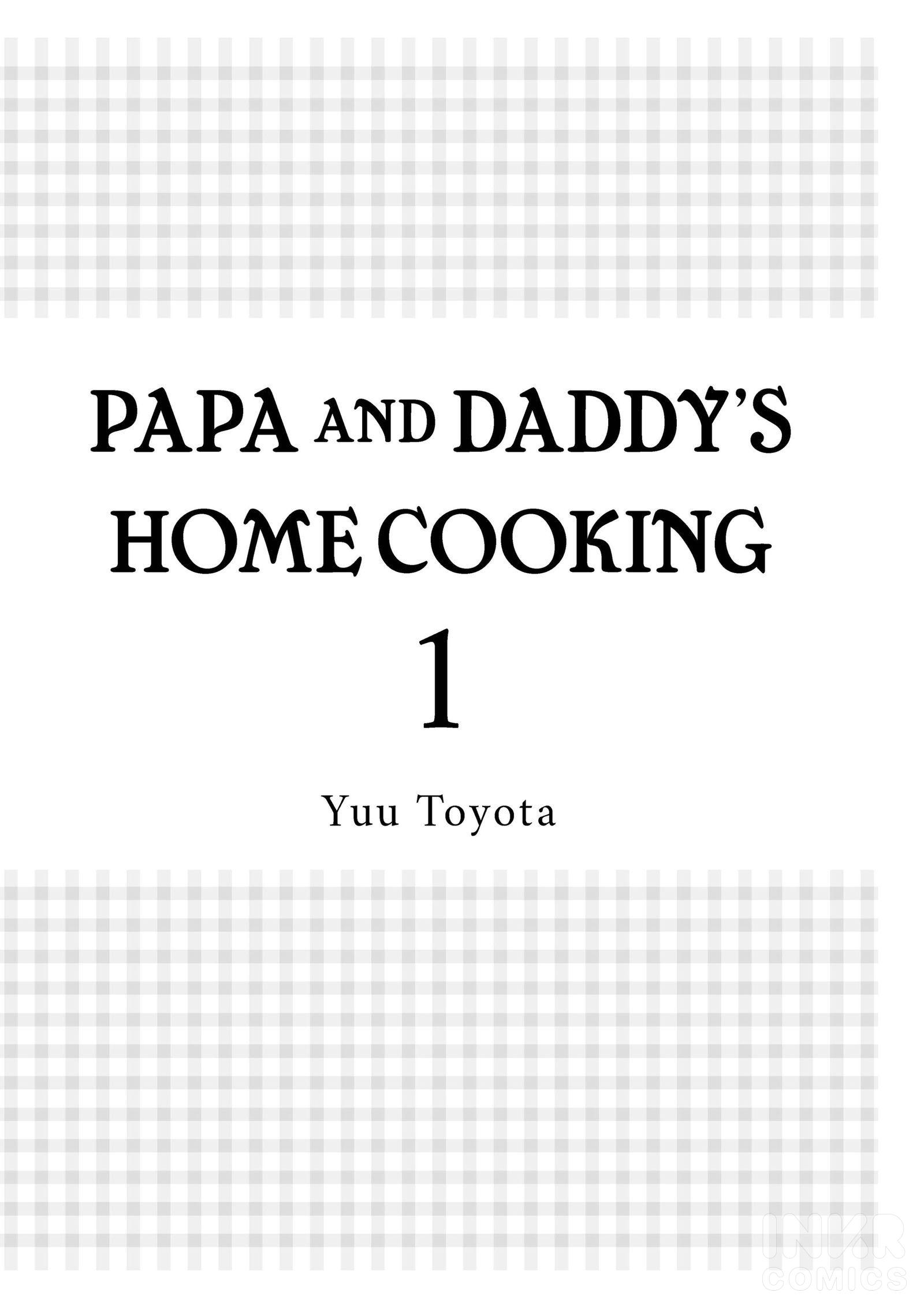 Papa To Oyaji No Uchi Gohan Chapter 0 #2