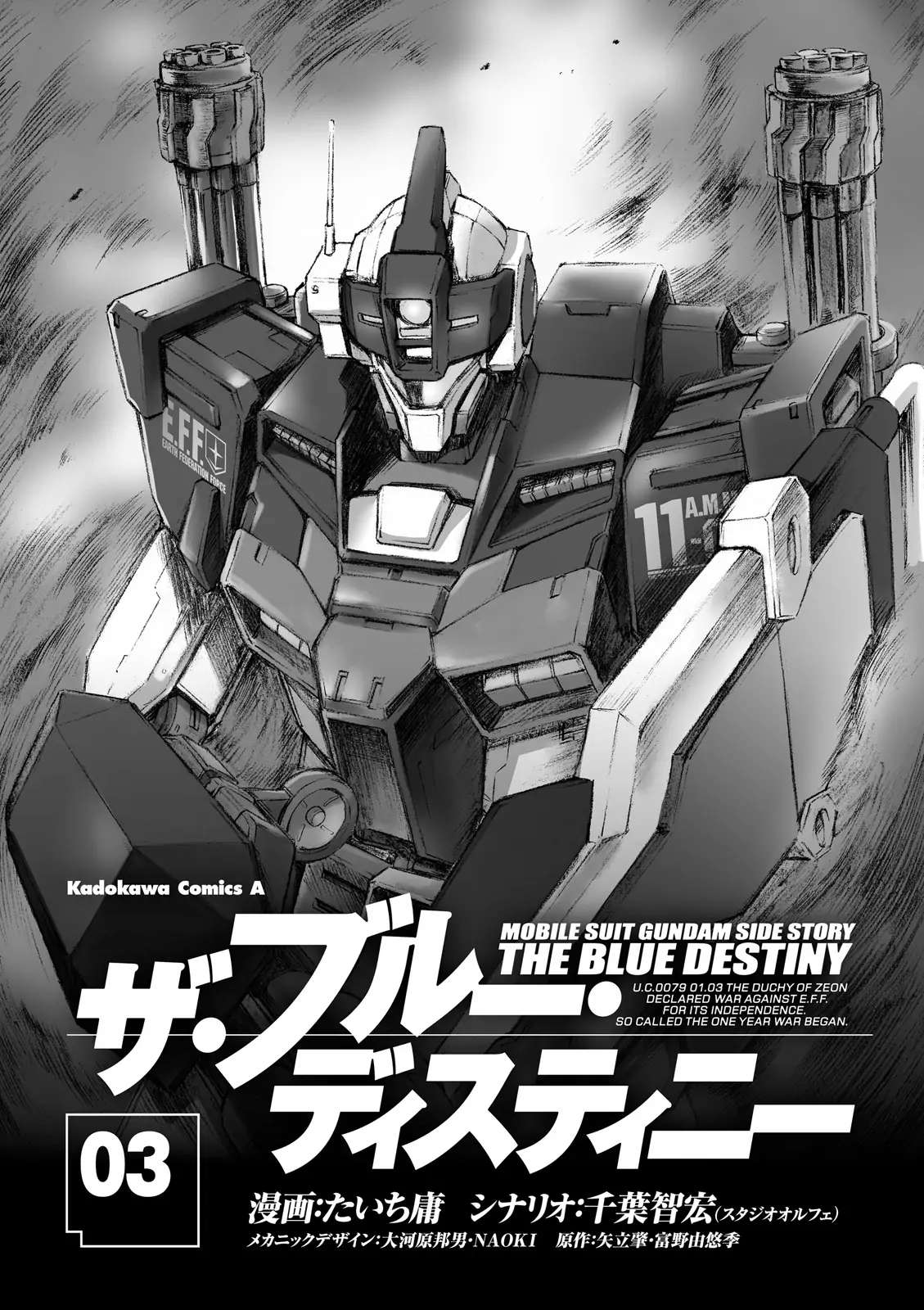 Kidou Sensei Gundam Gaiden - The Blue Destiny (Taichi You) Chapter 11 #6