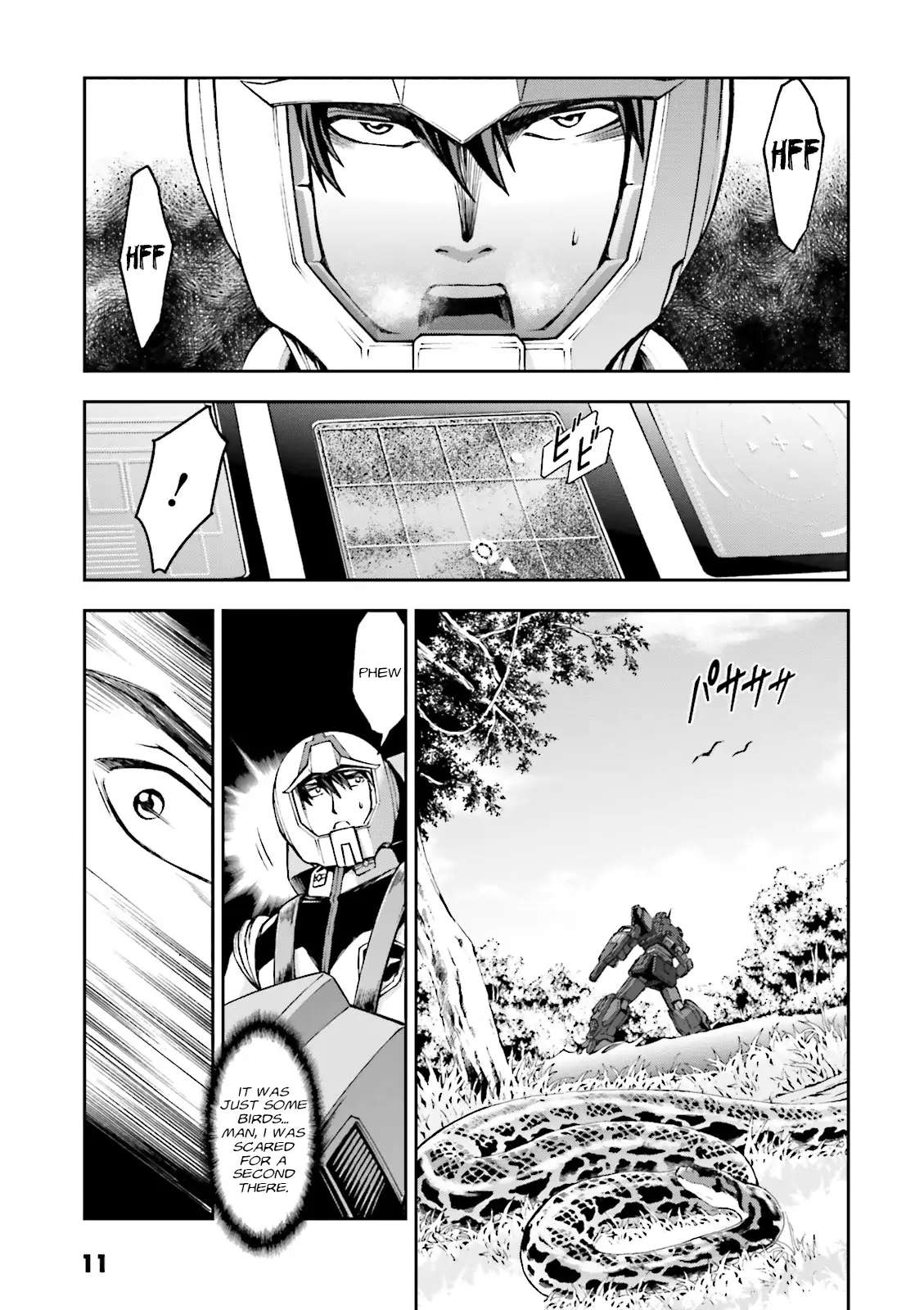 Kidou Sensei Gundam Gaiden - The Blue Destiny (Taichi You) Chapter 11 #13