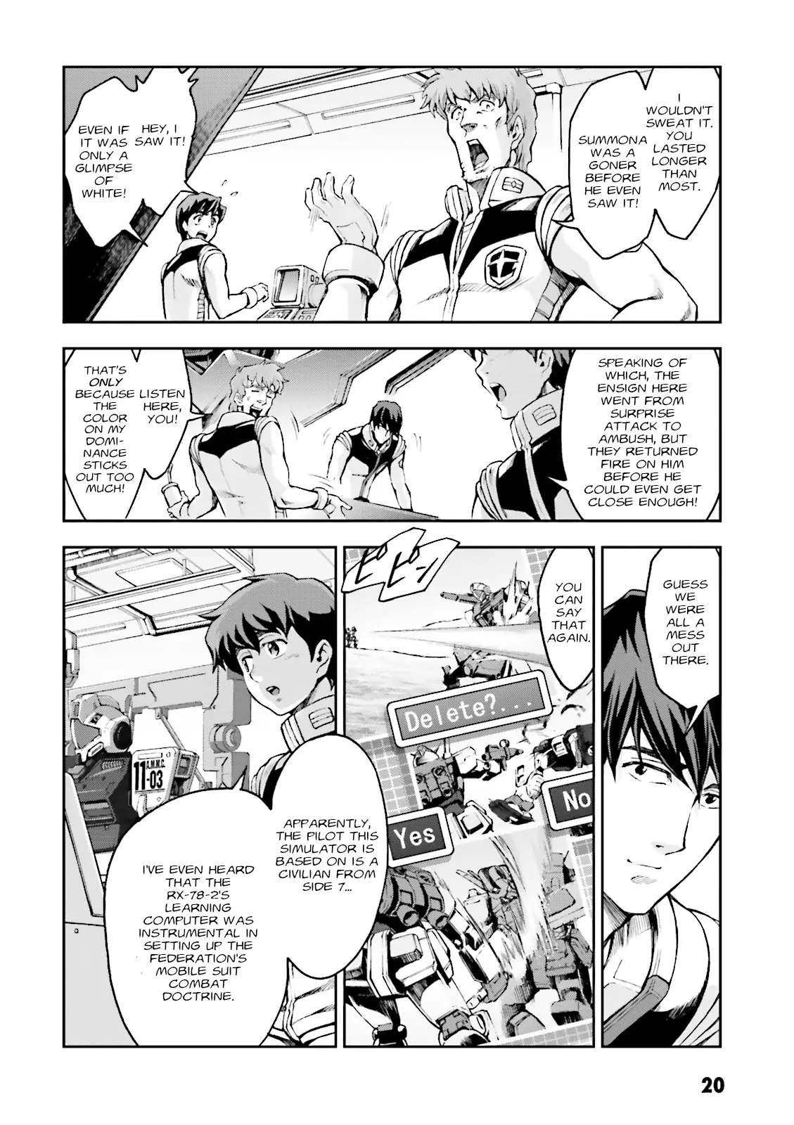 Kidou Sensei Gundam Gaiden - The Blue Destiny (Taichi You) Chapter 11 #22