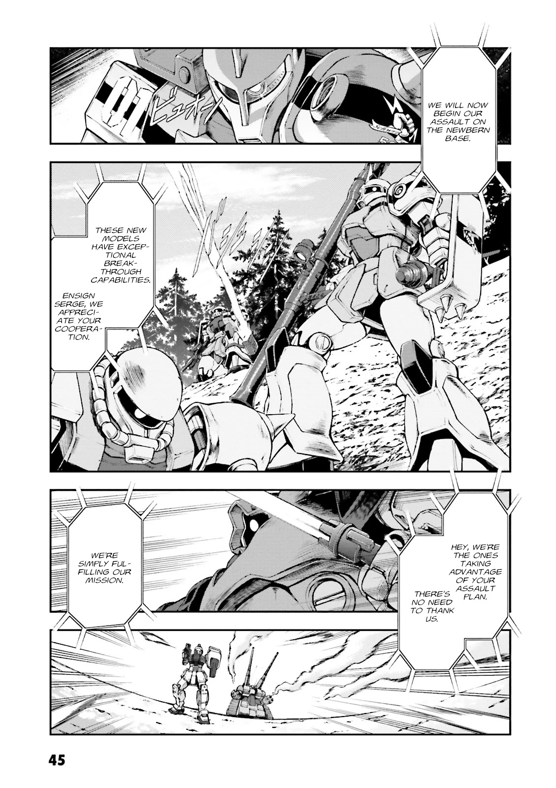 Kidou Sensei Gundam Gaiden - The Blue Destiny (Taichi You) Chapter 7 #6