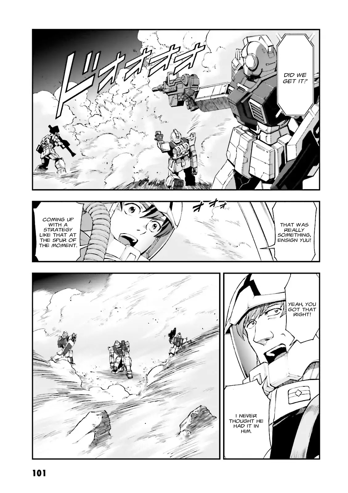 Kidou Sensei Gundam Gaiden - The Blue Destiny (Taichi You) Chapter 3 #31
