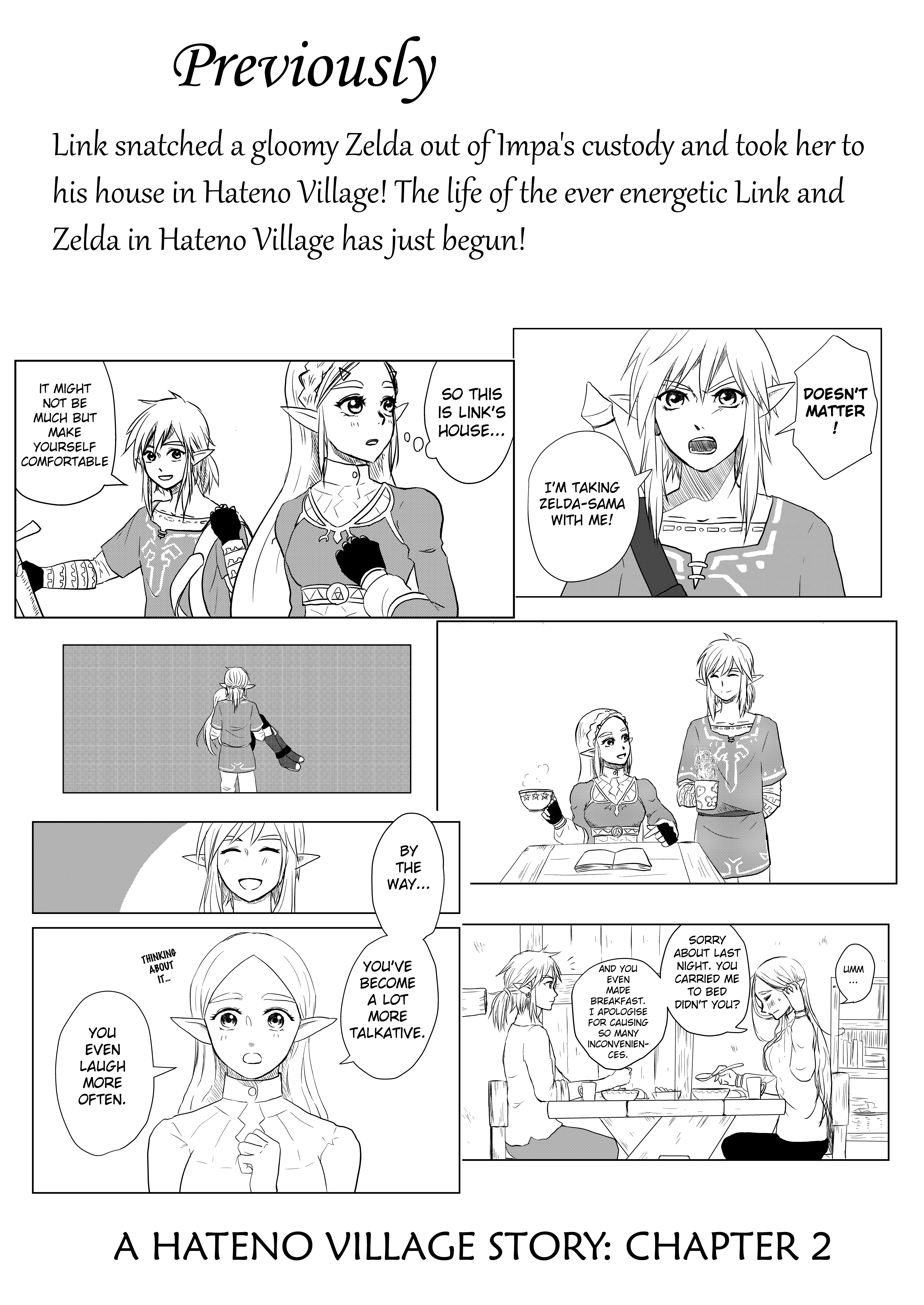 The Legend Of Zelda: Breath Of The Wild - A Hateno Village Story (Doujinshi) Chapter 2 #1