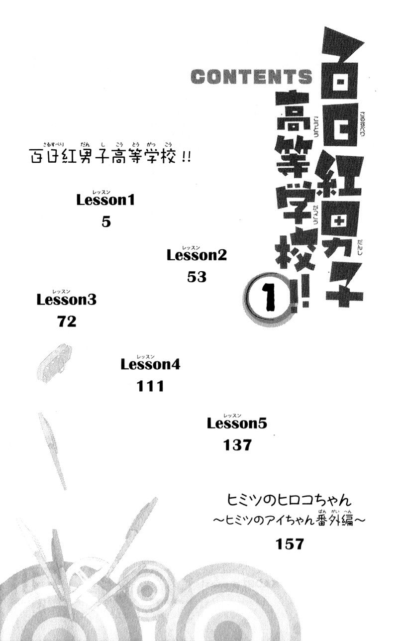 Sarusuberi Danshi Koutou Gakkou!! Chapter 1 #7