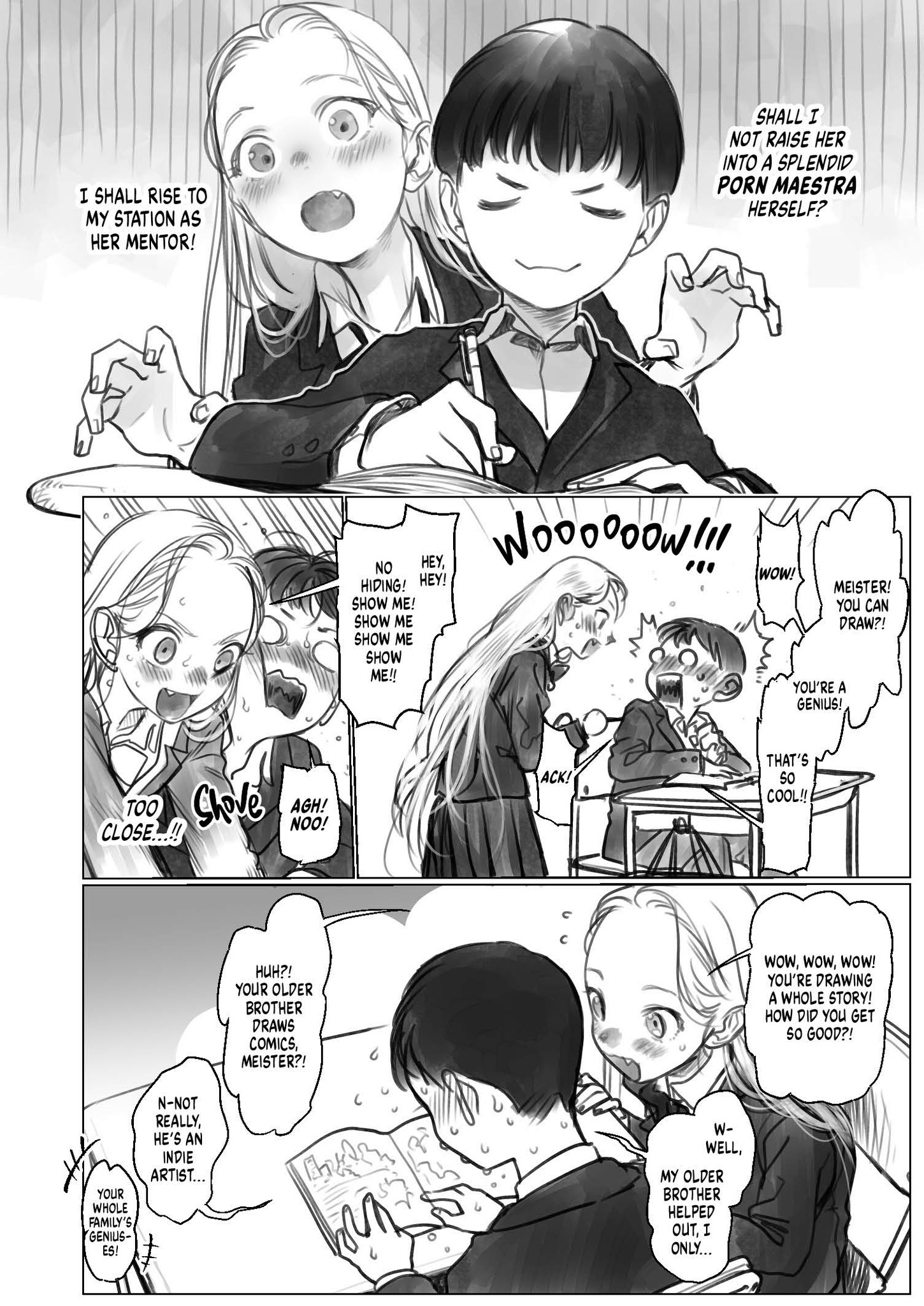 Jc Sasha-Chan To Classmate Otaku-Kun (Webcomic) Chapter 3 #2