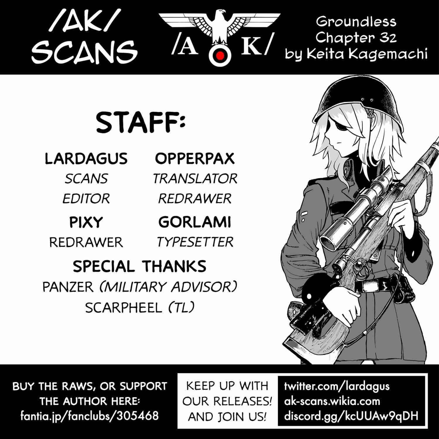 Groundless - Sekigan No Sogekihei Chapter 32 #34