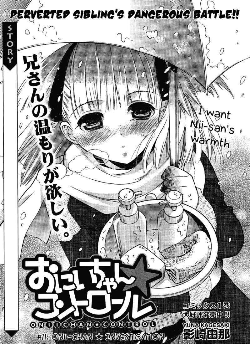 Oniichan Control Chapter 11 #1