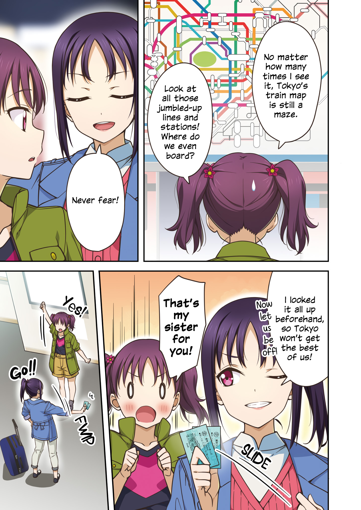 Love Live! Sunshine!! The School Idol Movie Over The Rainbow Comic Anthology Saint Snow Chapter 1 #3