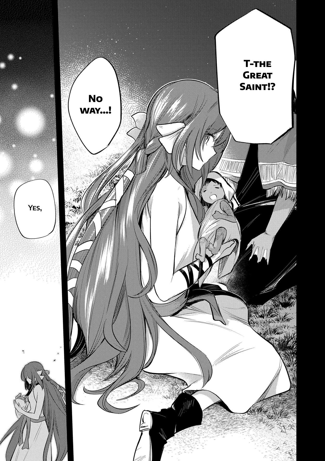 The Reincarnated Great Saint Hides That She's A Saint Chapter 28 #44