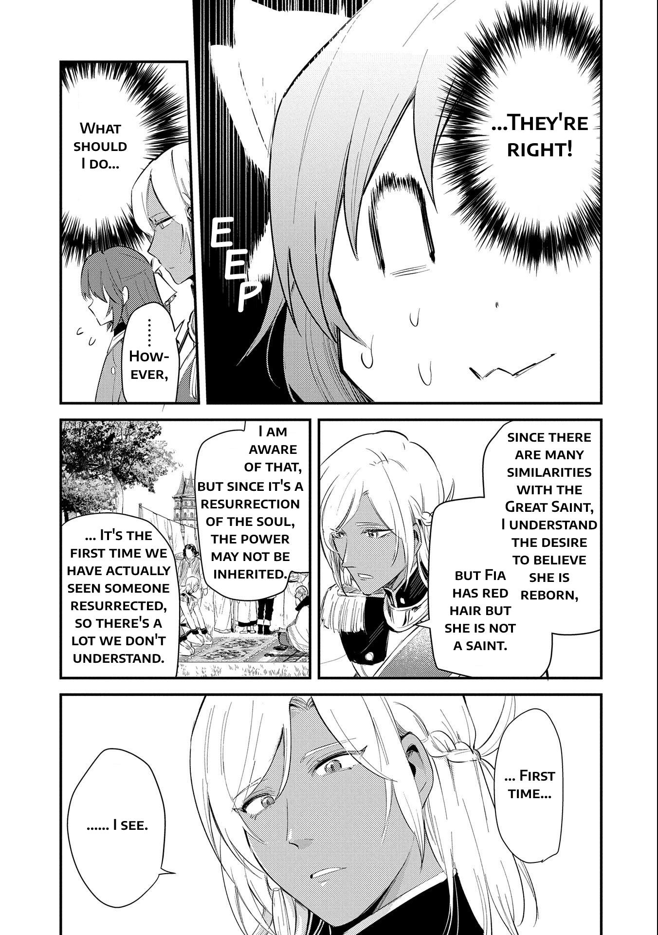 The Reincarnated Great Saint Hides That She's A Saint Chapter 26 #26