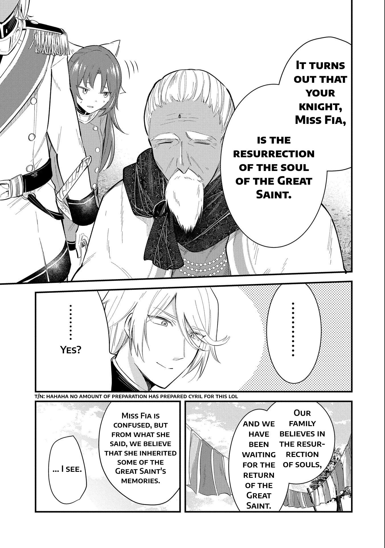 The Reincarnated Great Saint Hides That She's A Saint Chapter 26 #32