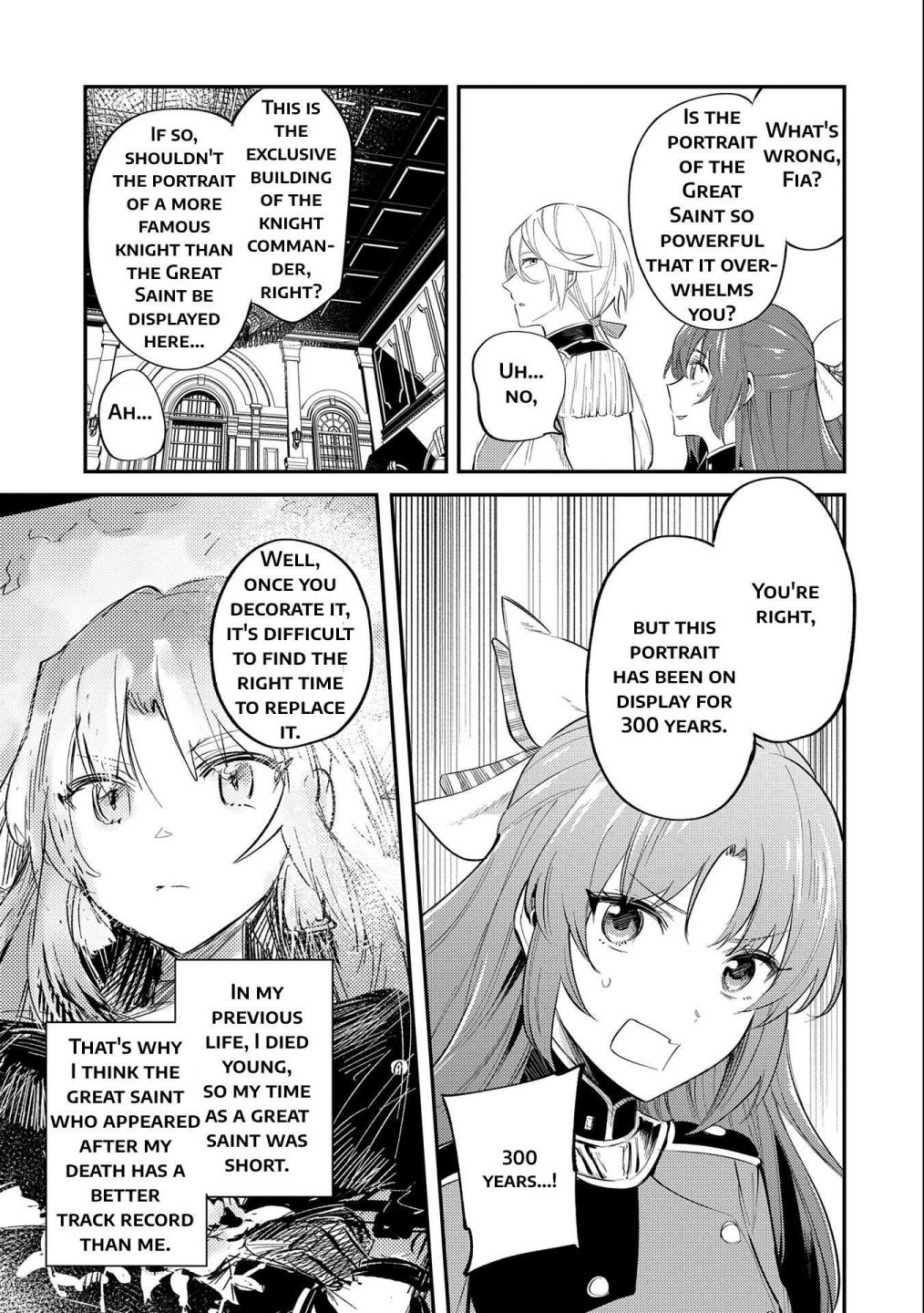 The Reincarnated Great Saint Hides That She's A Saint Chapter 21 #10