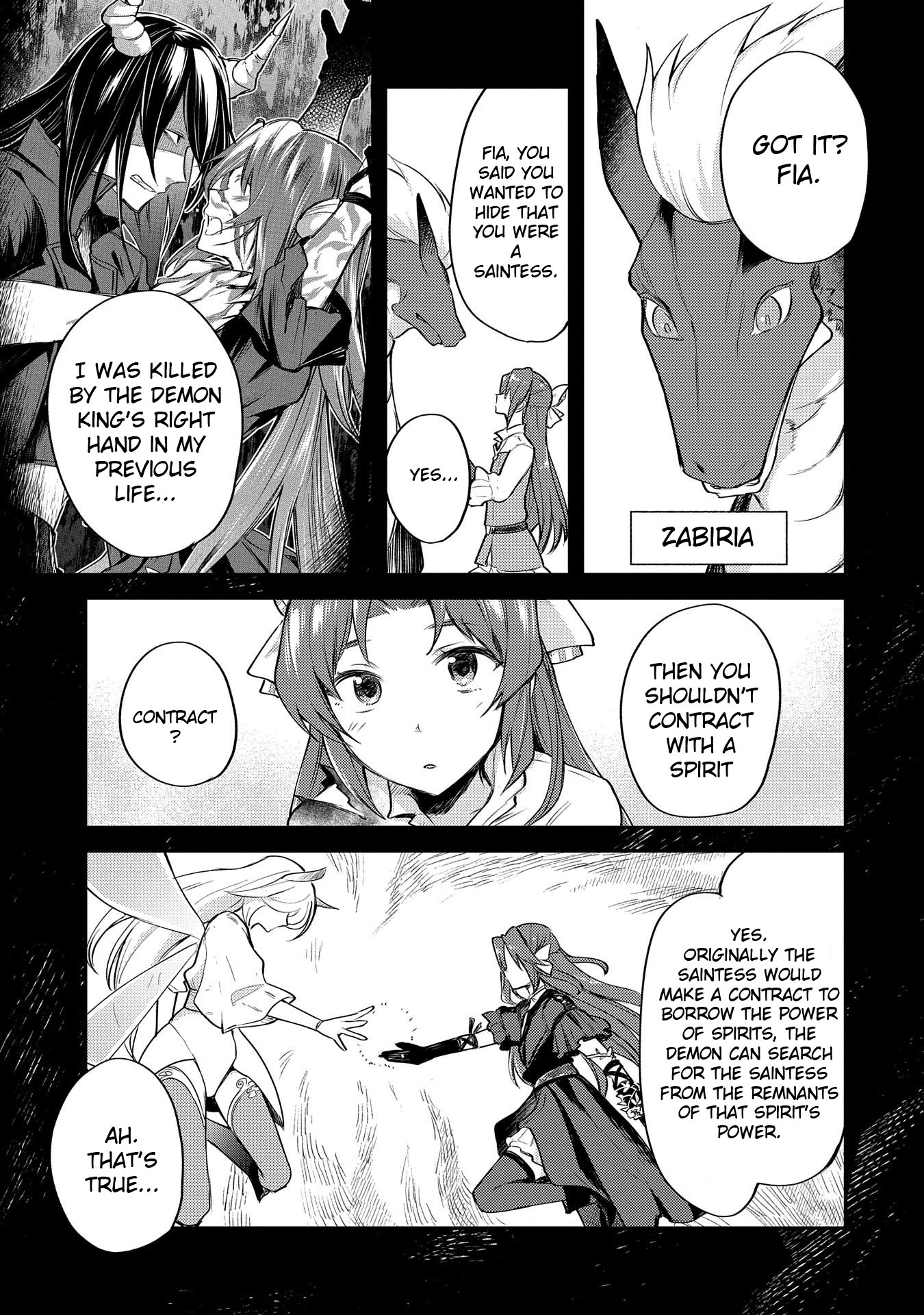 The Reincarnated Great Saint Hides That She's A Saint Chapter 2 #3