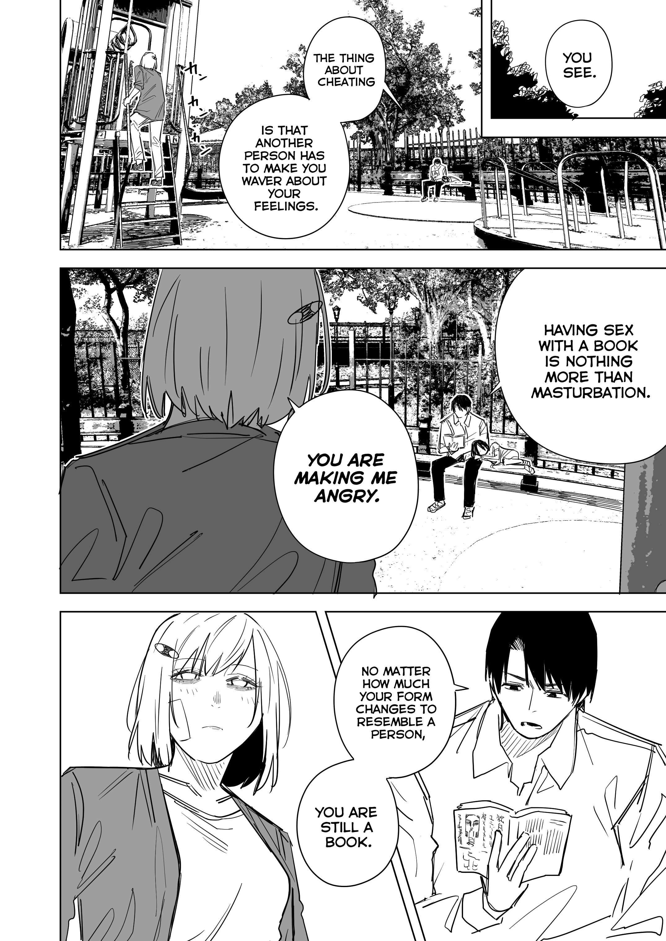 Ningen No 99% Wa Hon De Dekite Iru Chapter 5 #8