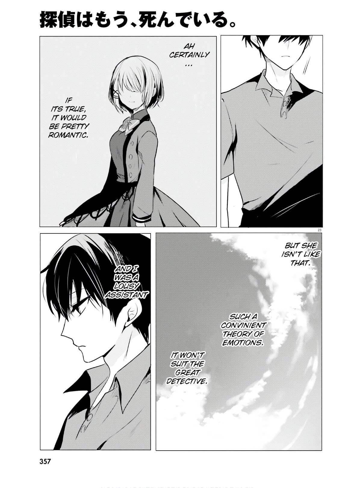 Tantei Wa Mou, Shindeiru Chapter 8 #23