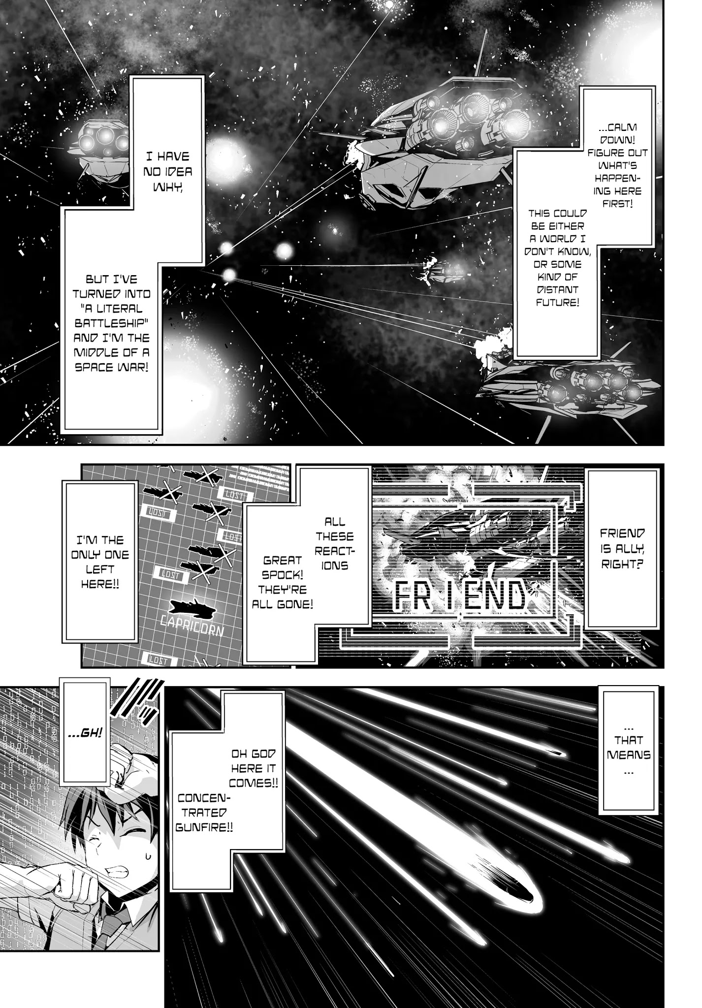 Unparalleled Path ~ Reincarnated As The Ai For A Space Battleship ~ Chapter 1 #15
