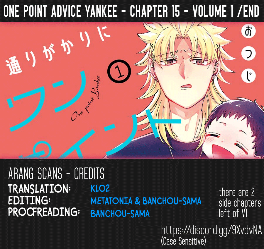 Toorigakari Ni One Point Advice Shiteiku Type No Yankee Chapter 15 #1