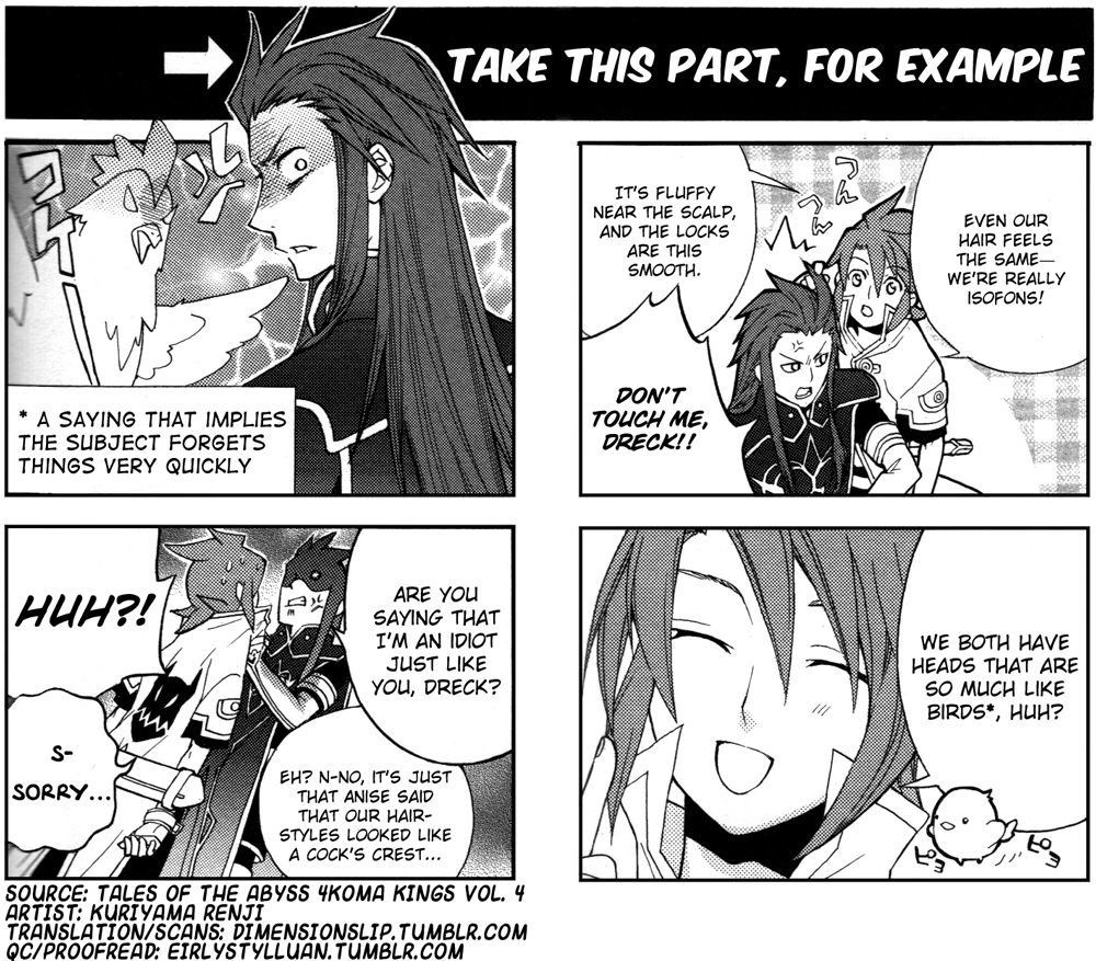 Tales Of The Abyss 4Koma Kings Chapter 56 #1