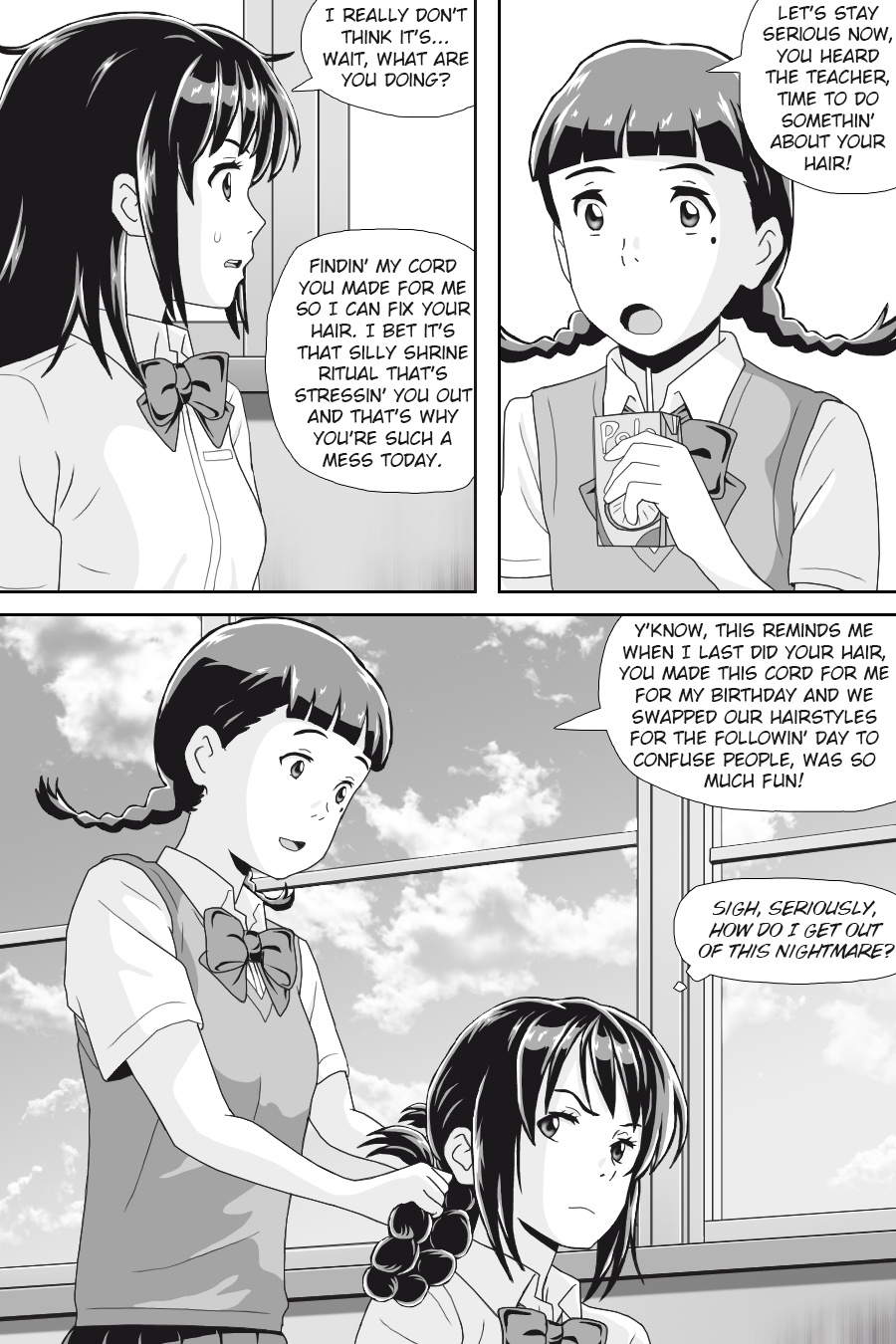 Kimi No Na Wa - Thoughts & Dreams (Doujinshi) Chapter 1 #34