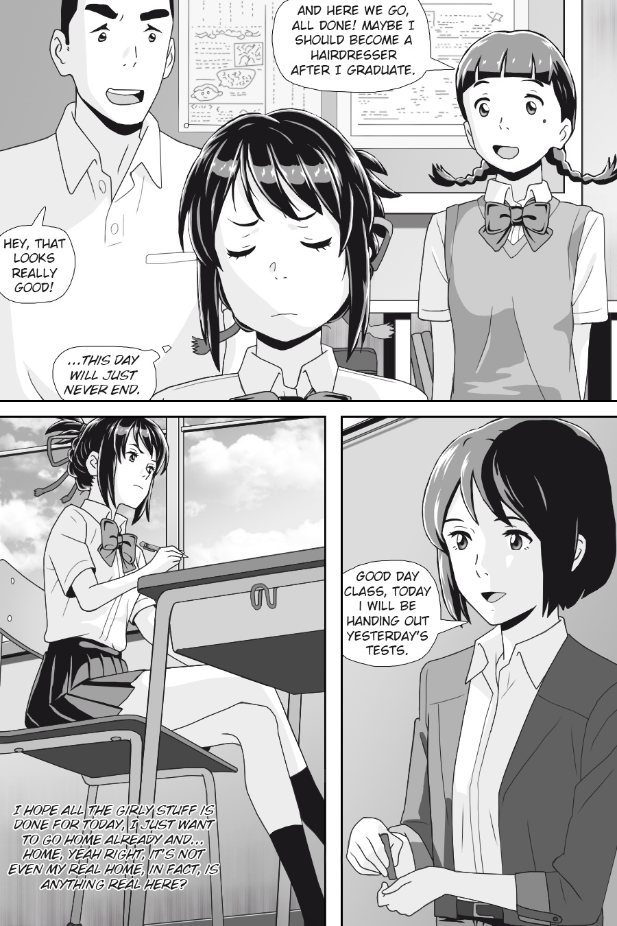 Kimi No Na Wa - Thoughts & Dreams (Doujinshi) Chapter 1 #35