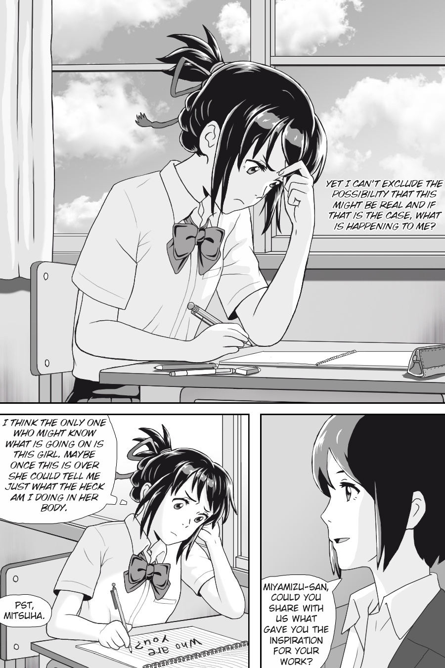 Kimi No Na Wa - Thoughts & Dreams (Doujinshi) Chapter 1 #36
