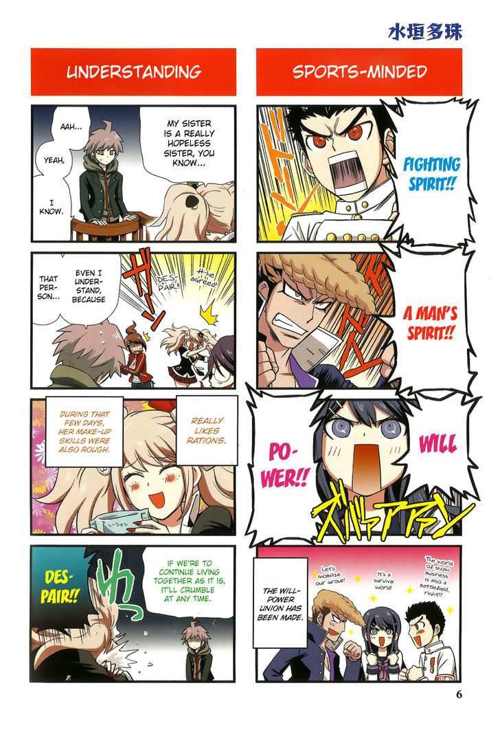 Danganronpa - Academy Of Hope And High School Of Despair 4-Koma Kings Chapter 2 #8