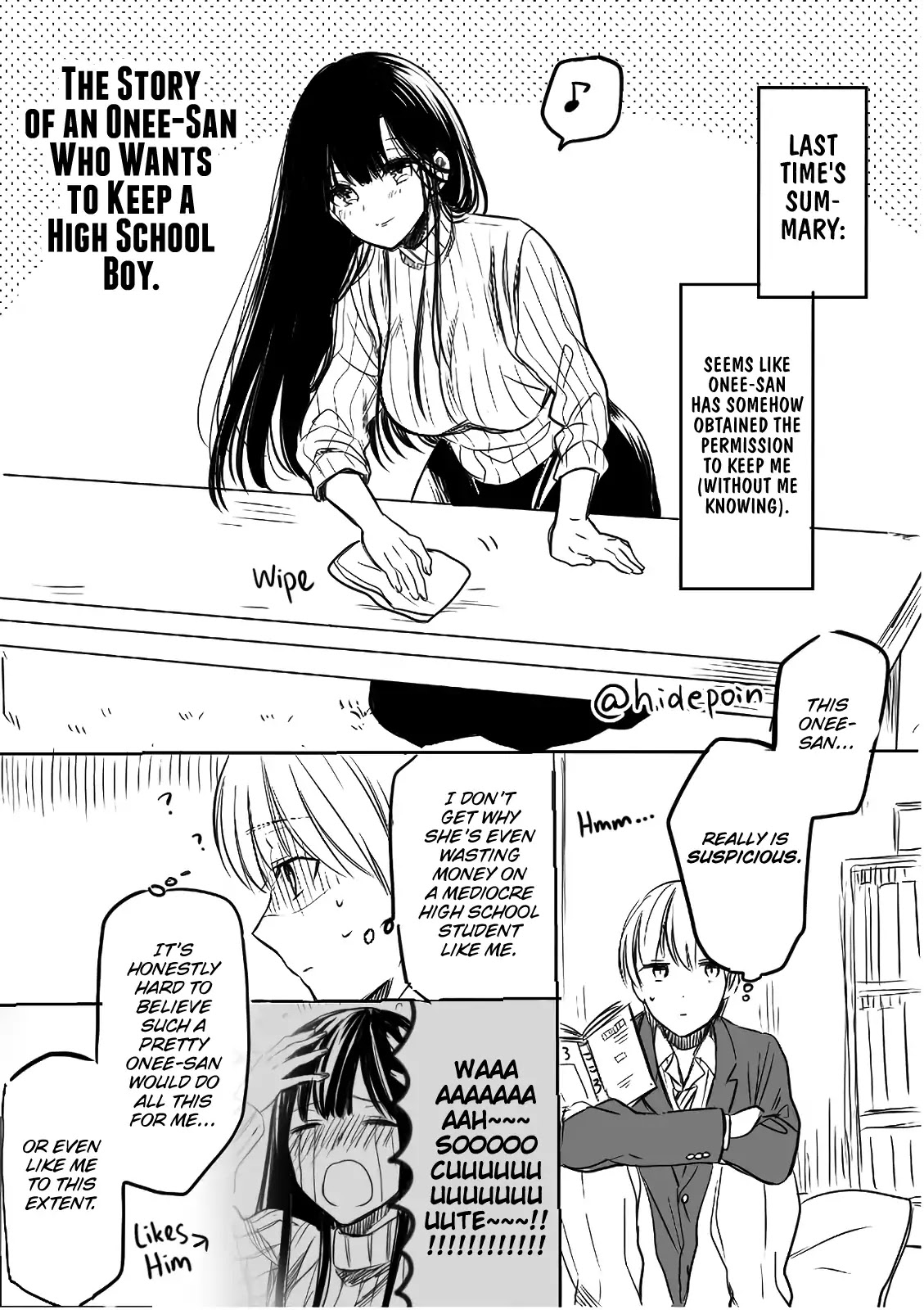 The Story Of An Onee-San Who Wants To Keep A High School Boy Chapter 5 #1