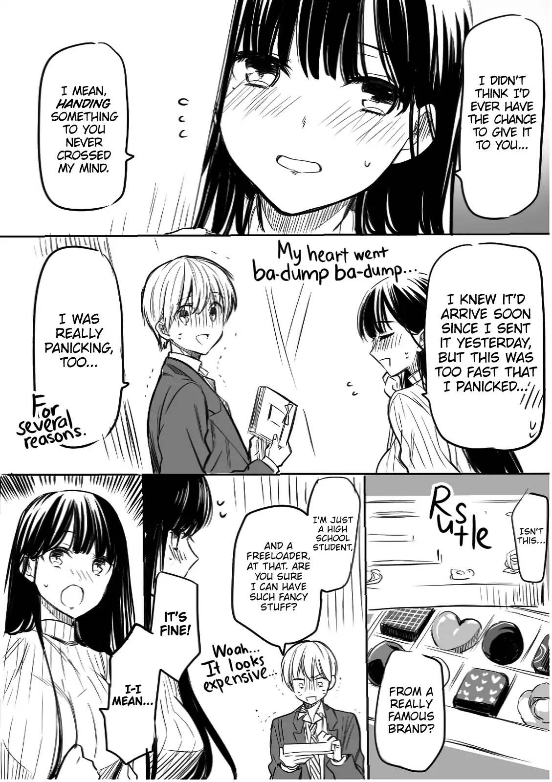 The Story Of An Onee-San Who Wants To Keep A High School Boy Chapter 5.5 #2