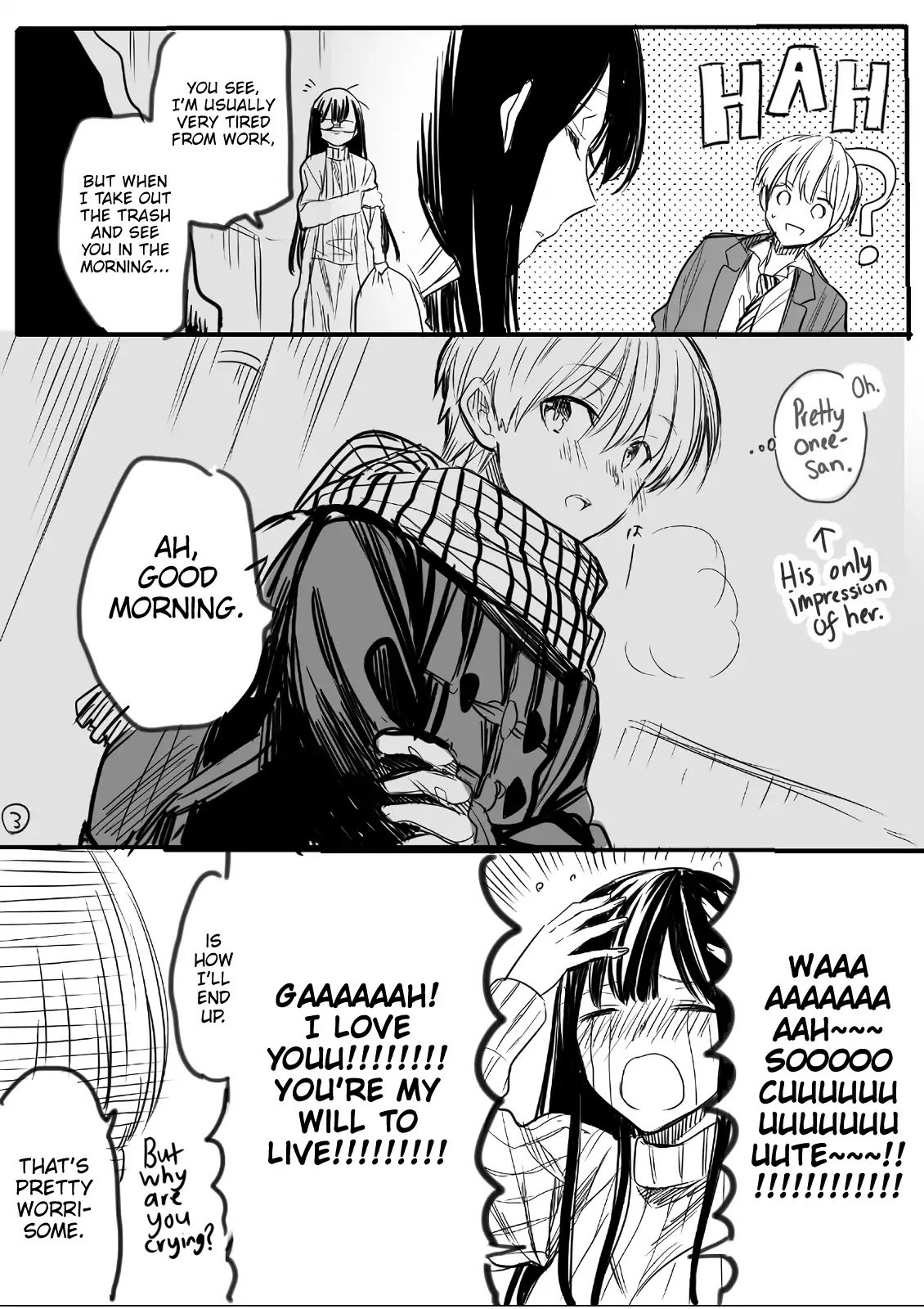 The Story Of An Onee-San Who Wants To Keep A High School Boy Chapter 1 #3