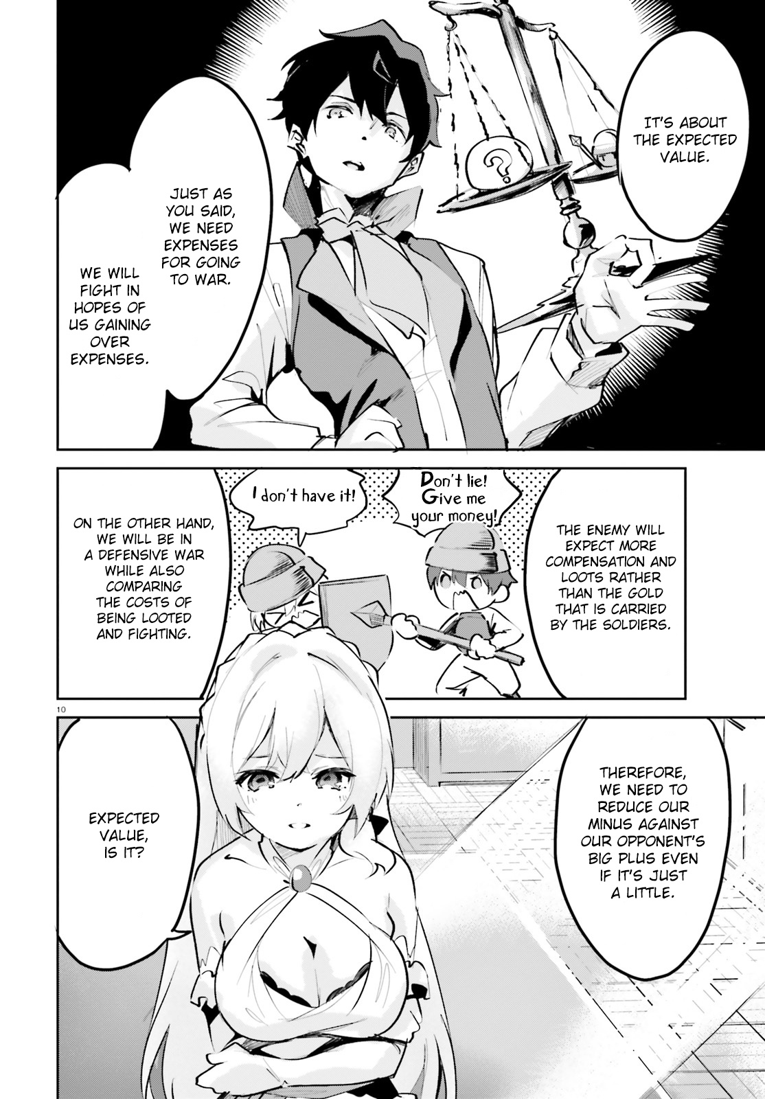 Suuji De Sukuu! Jyakushou Kokka Chapter 4.1 #10