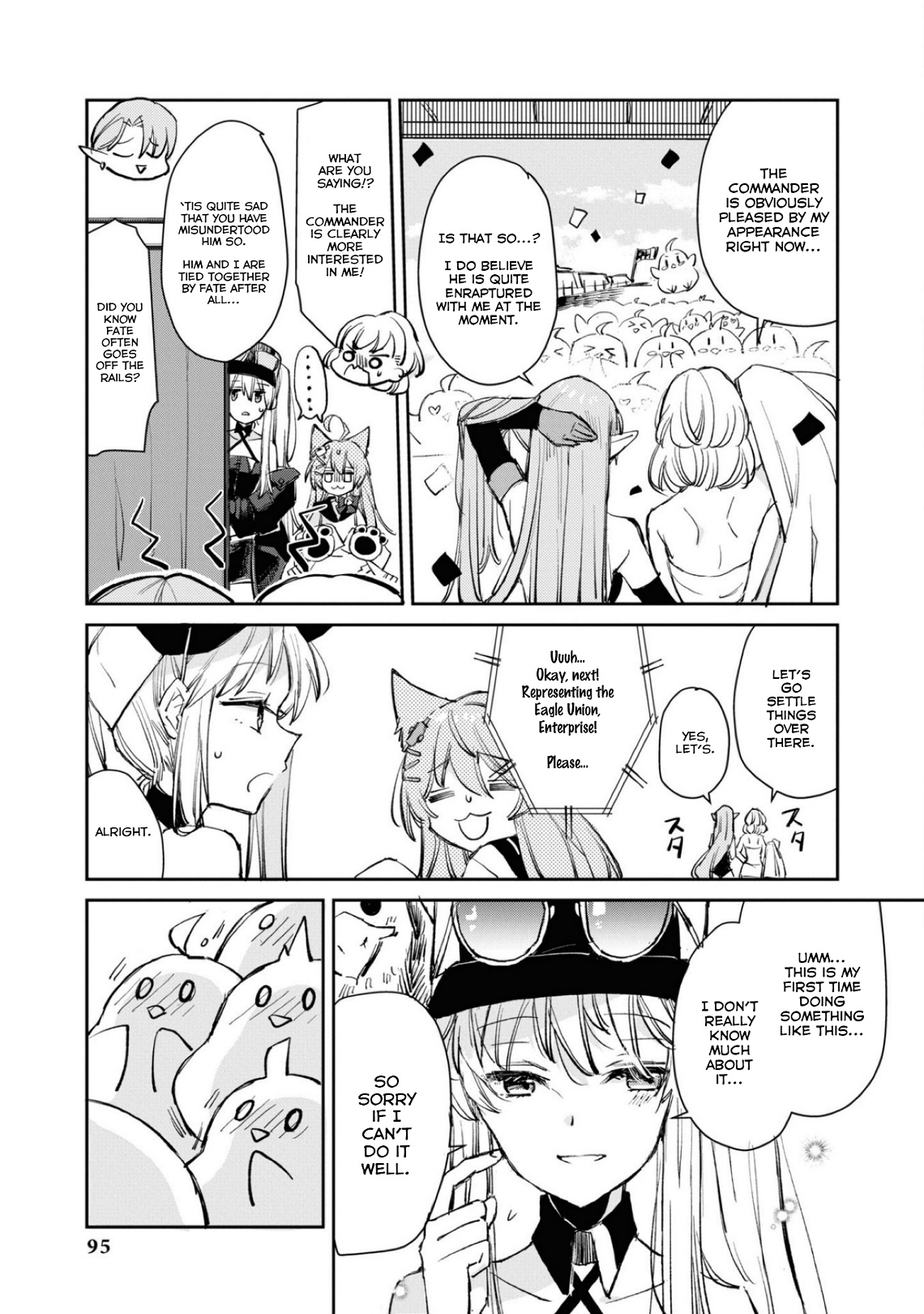 Azur Lane Comic Anthology Breaking!! Chapter 96 #9