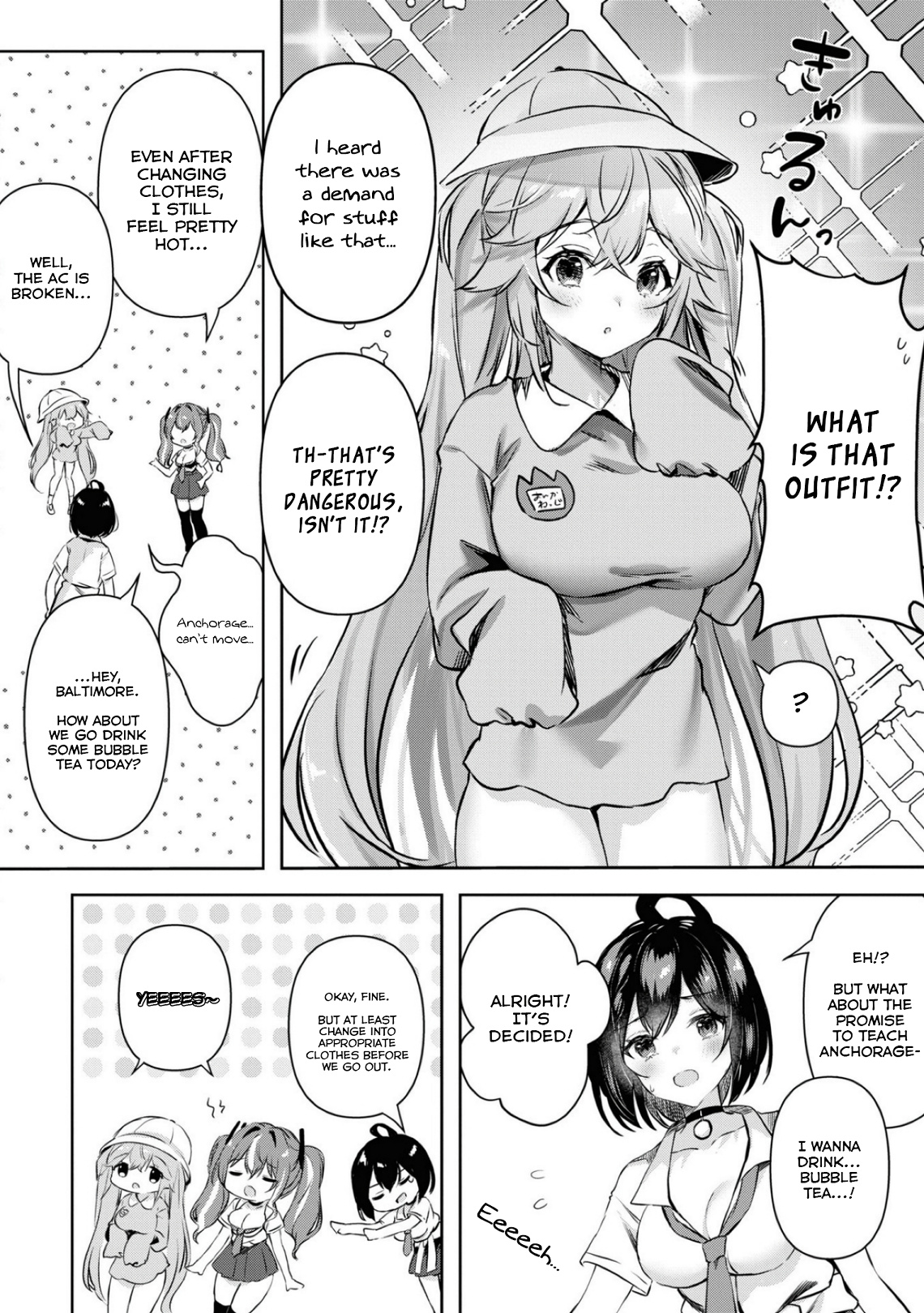 Azur Lane Comic Anthology Breaking!! Chapter 84 #6