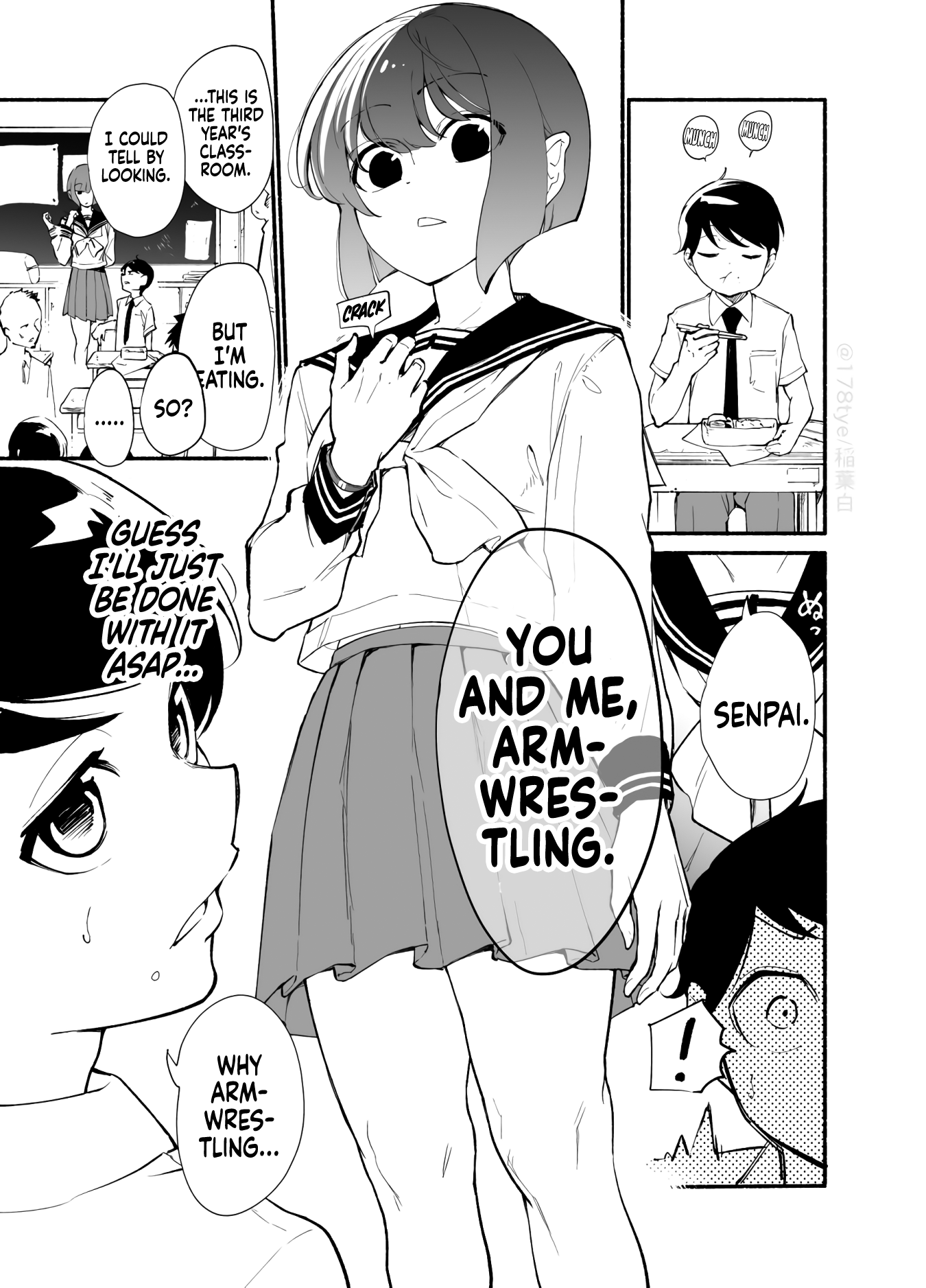 Until The Tall Kouhai (♀) And The Short Senpai (♂) Relationship Develops Into Romance Chapter 21 #1