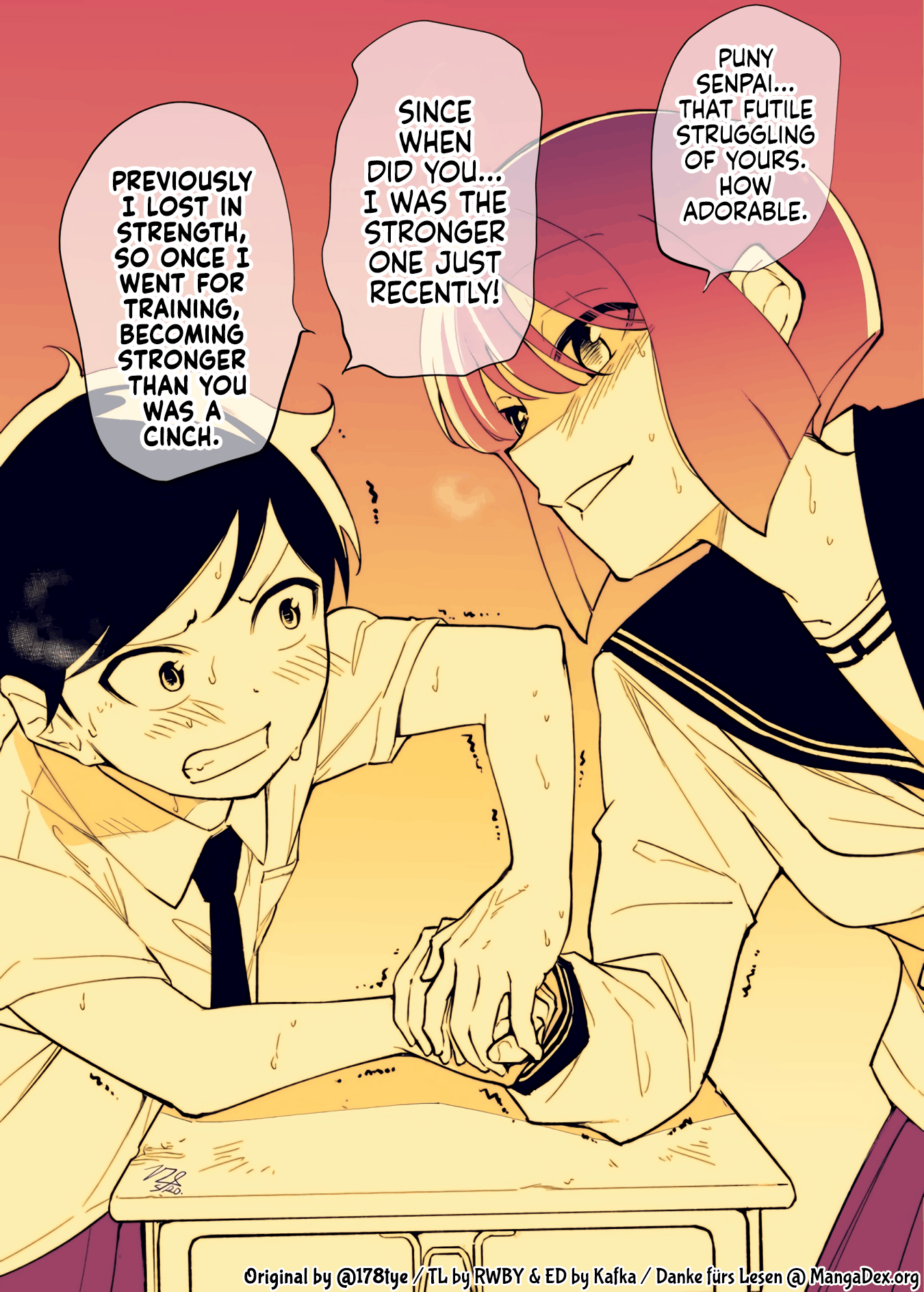Until The Tall Kouhai (♀) And The Short Senpai (♂) Relationship Develops Into Romance Chapter 21 #7