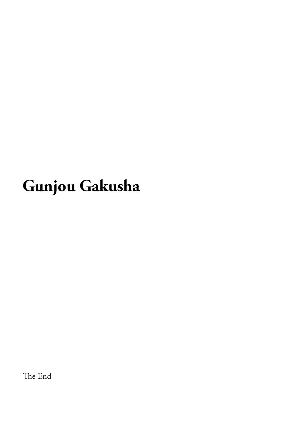 Gunjou Gakusha Chapter 38 #46