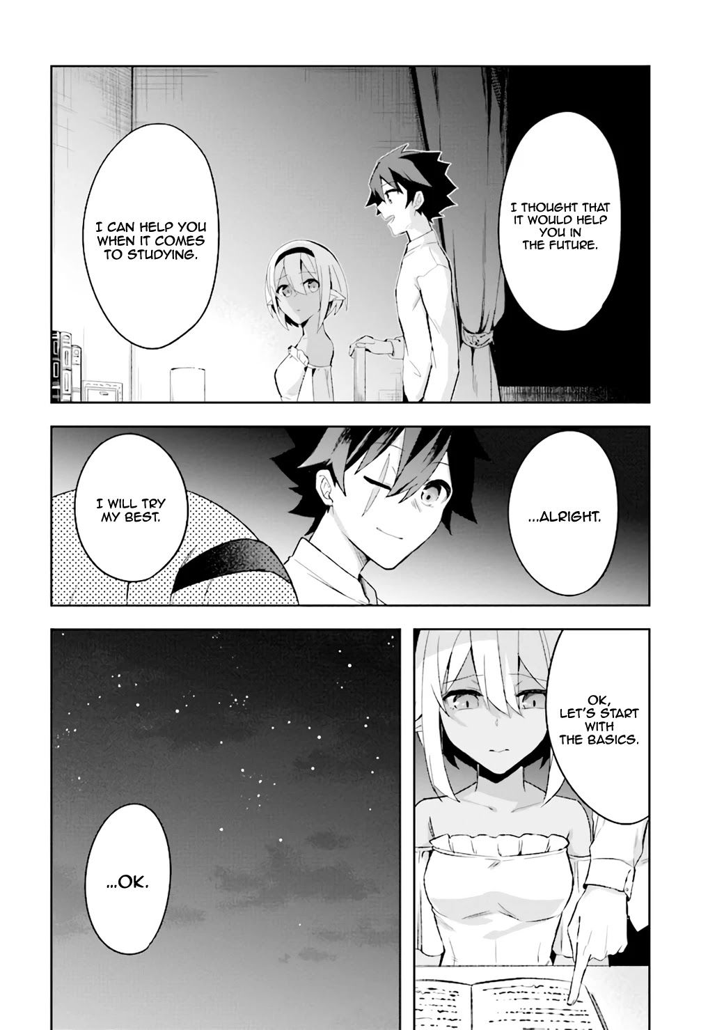 Kuro No Senki: Isekai Ten’I Shita Boku Ga Saikyou Na No Wa Bed No Ue Dake No You Desu Chapter 3.2 #9