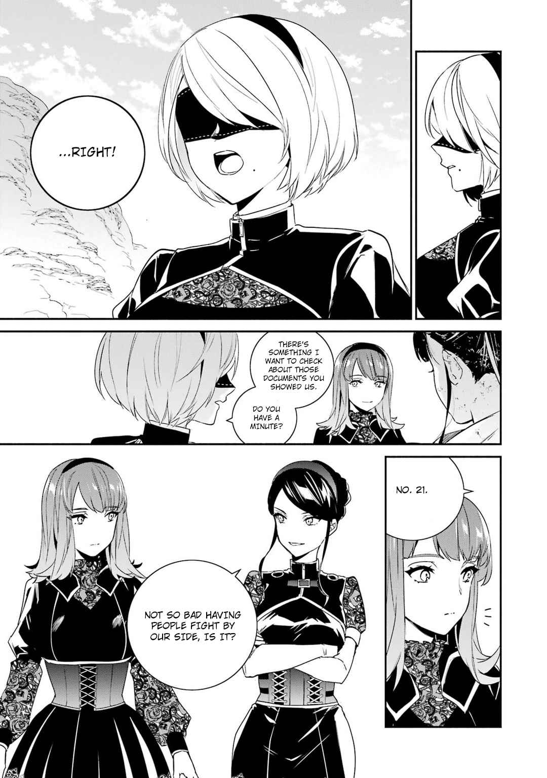 Nier Automata: Yorha Shinjuwan Kouka Sakusen Kiroku Chapter 7 #32