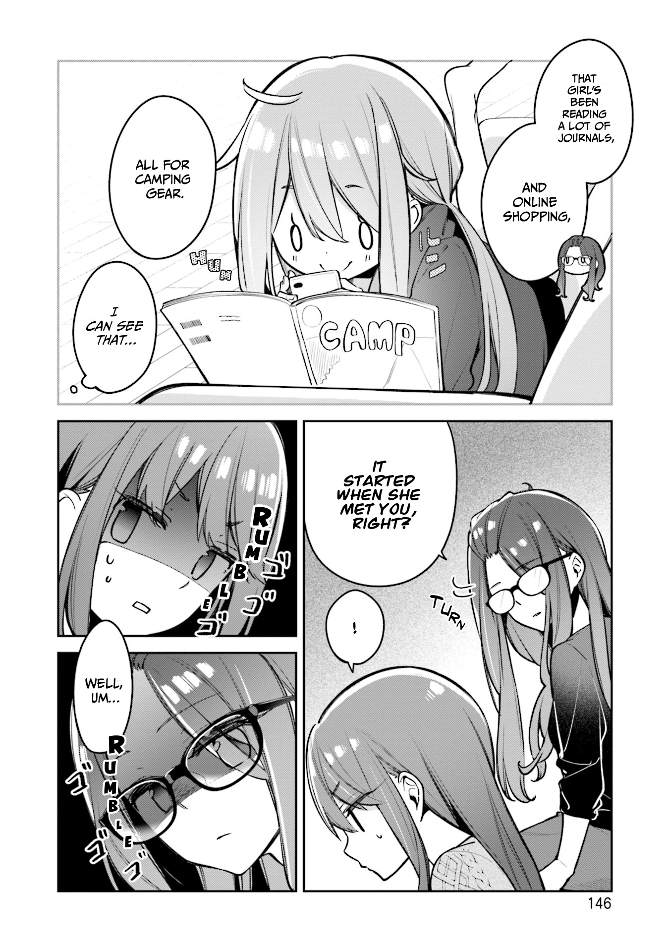 Yuru Camp △ Anthology Comic Chapter 15 #4