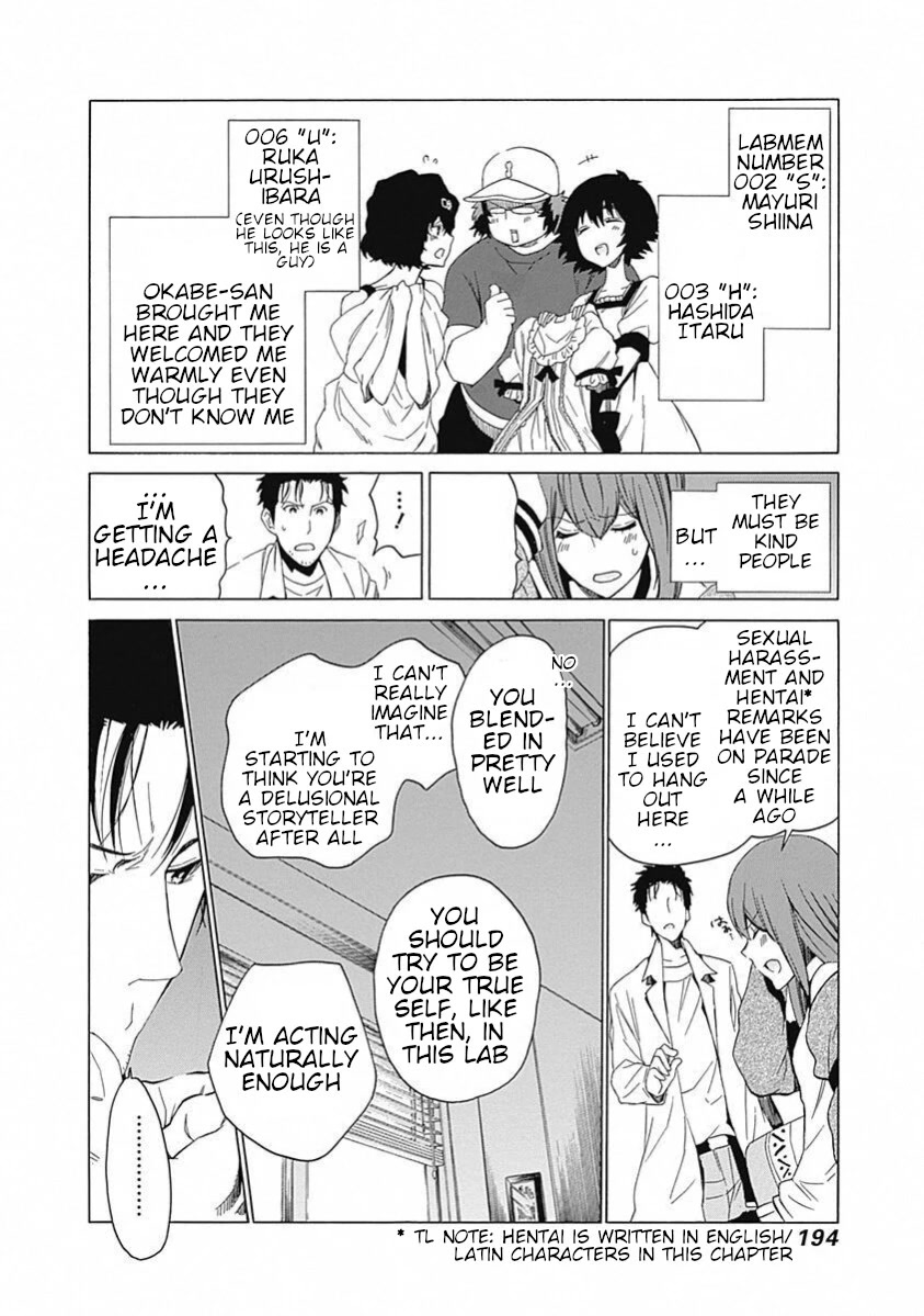 Steins;gate - Aishin Meizu No Babel Chapter 19 #26